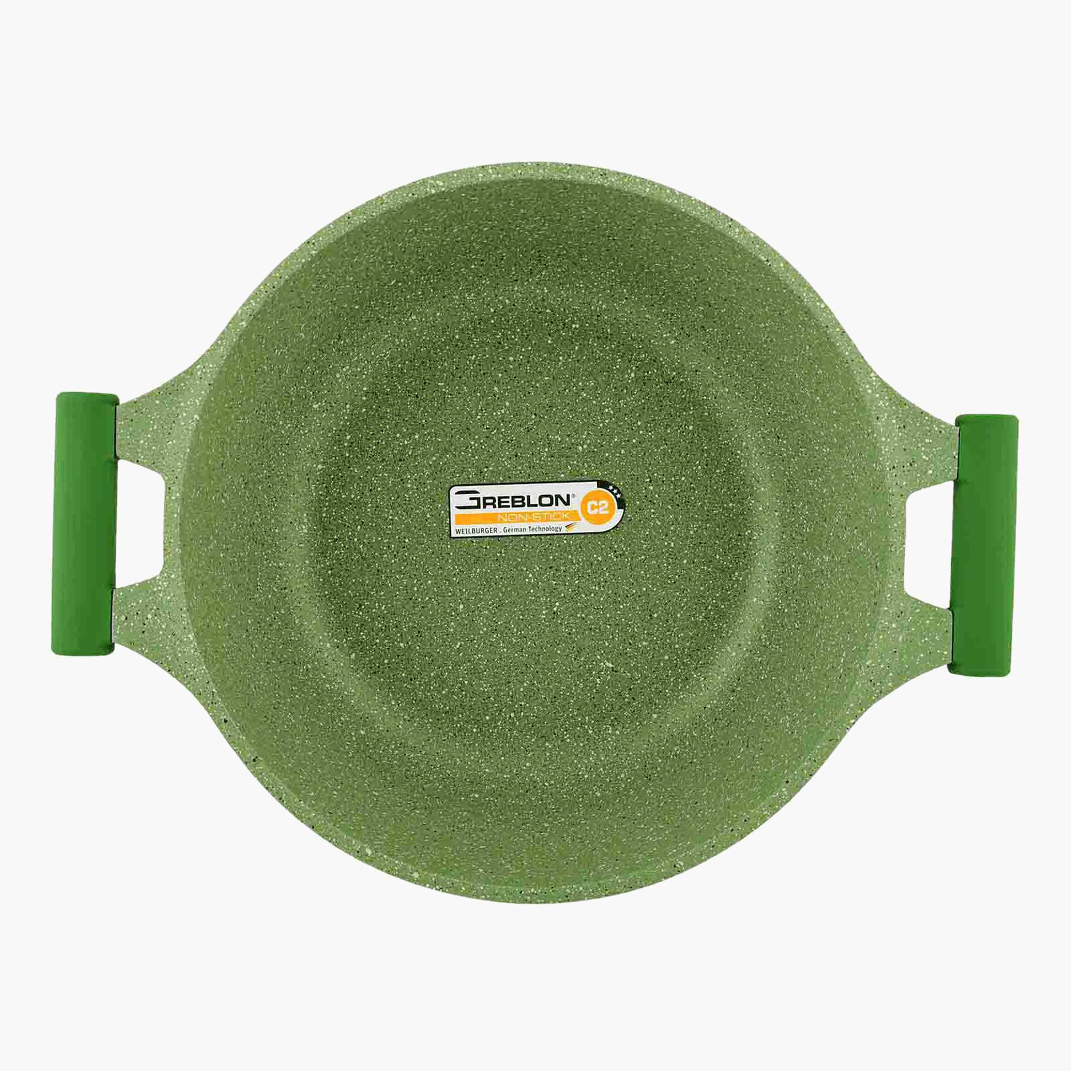Non-Stick Aluminium Granite Casserole with Lid - 20 cms-household-kitchen-cookware-potsandpans-image-7