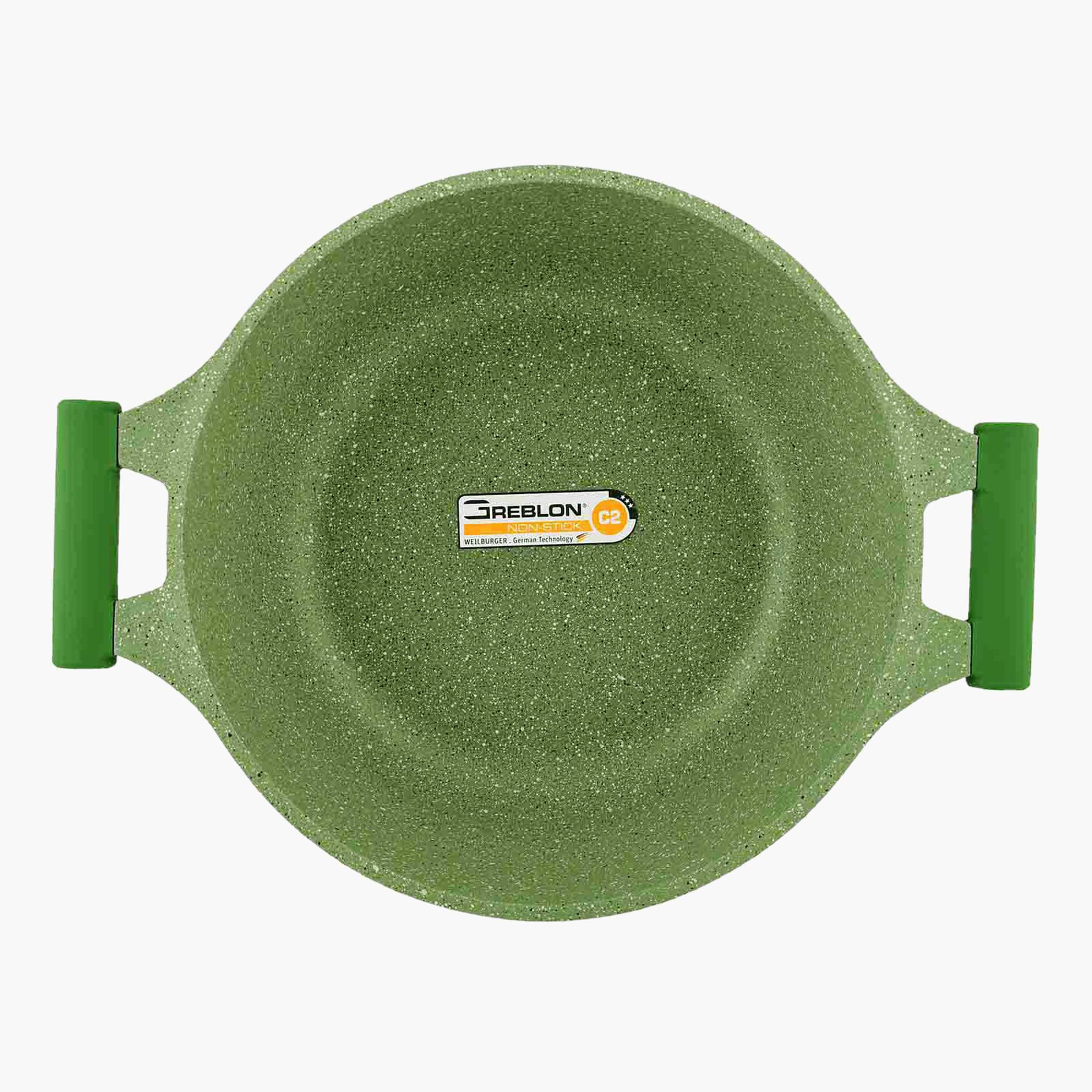 Non-Stick Aluminium Granite Casserole with Lid - 24 cms-household-kitchen-cookware-potsandpans-image-7