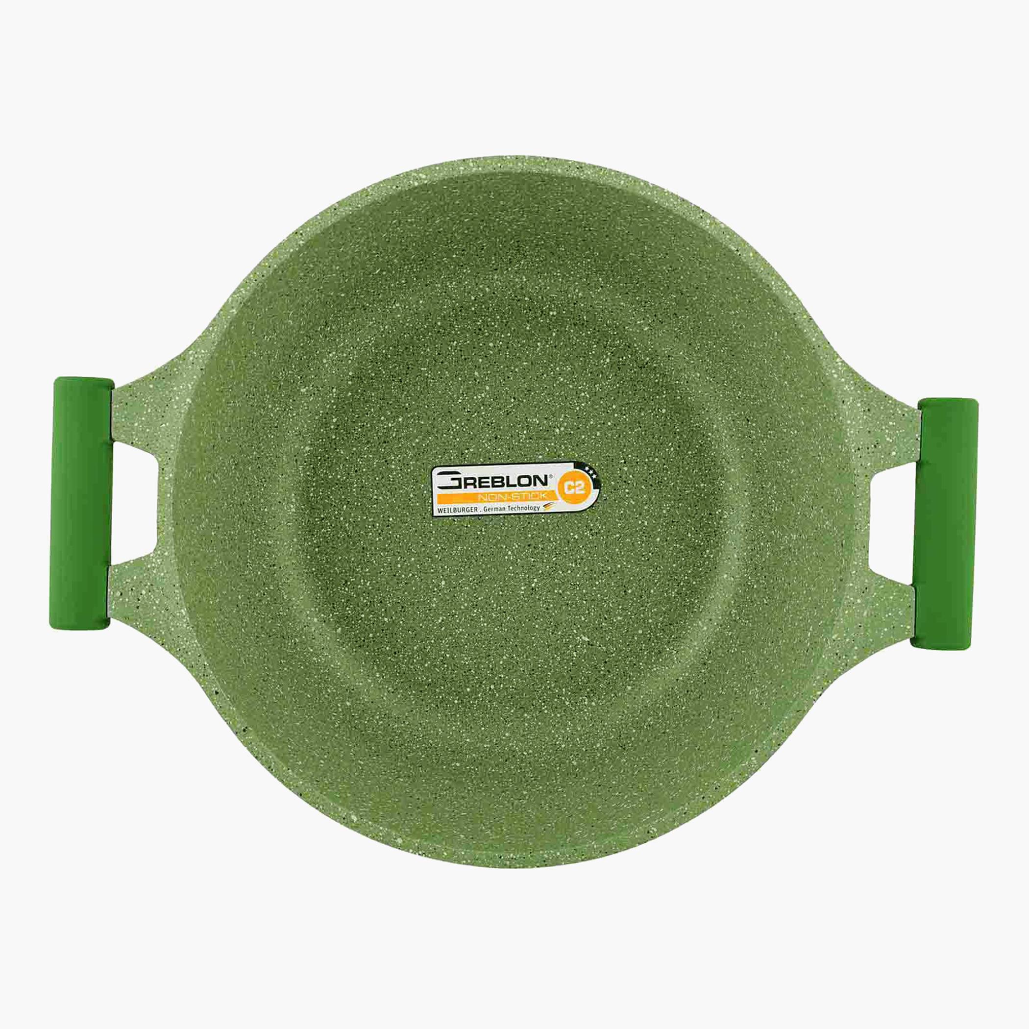 Non-Stick Aluminium Granite Casserole with Lid - 30 cms-household-kitchen-cookware-potsandpans-image-7
