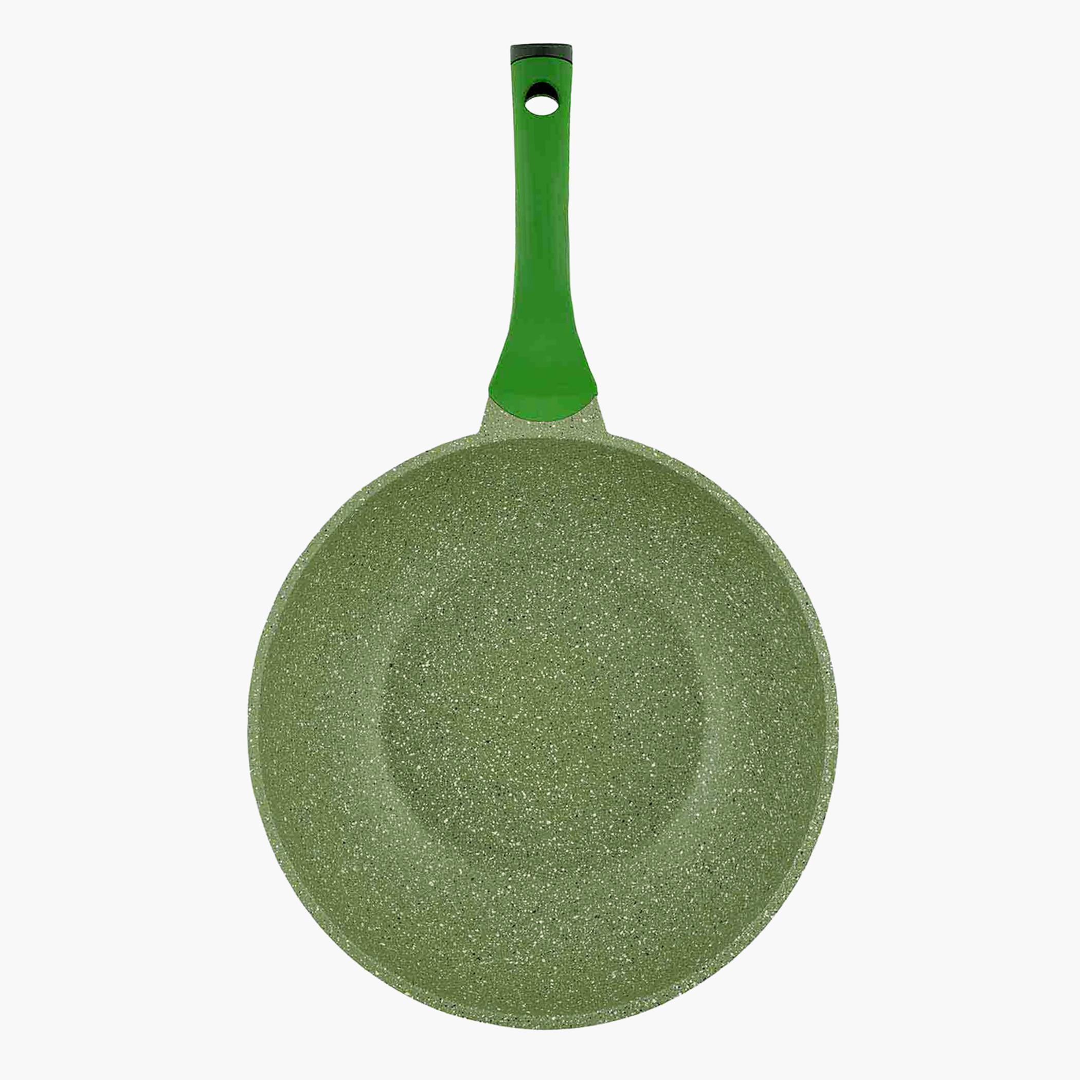 Aluminium Non-Stick Wok with Lid - 30 cms-household-kitchen-cookware-potsandpans-image-4