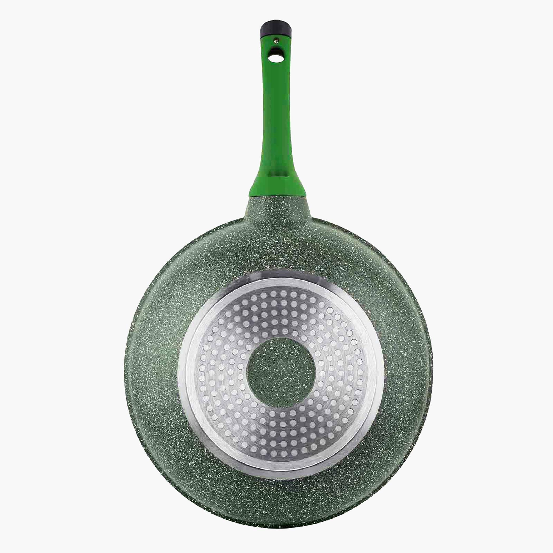Aluminium Non-Stick Wok with Lid - 30 cms-household-kitchen-cookware-potsandpans-image-5