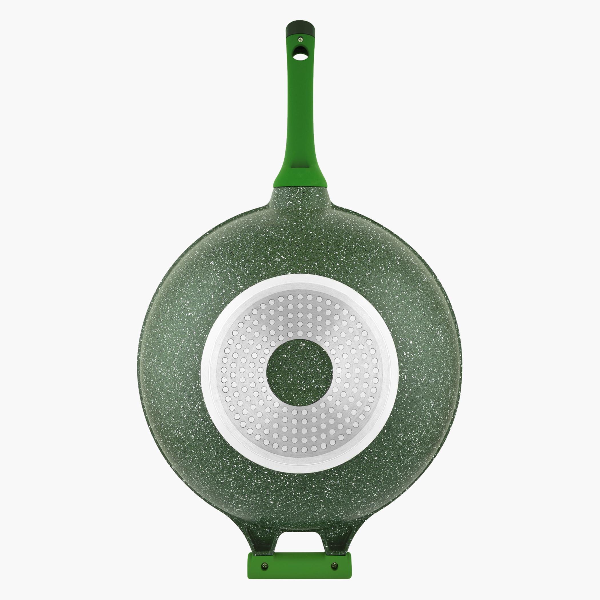 مقلاة ووك غير لاصقة ألومنيوم جرانيت بغطاء من بريستيج - 32 سم-household-kitchen-cookware-potsandpans-image-5