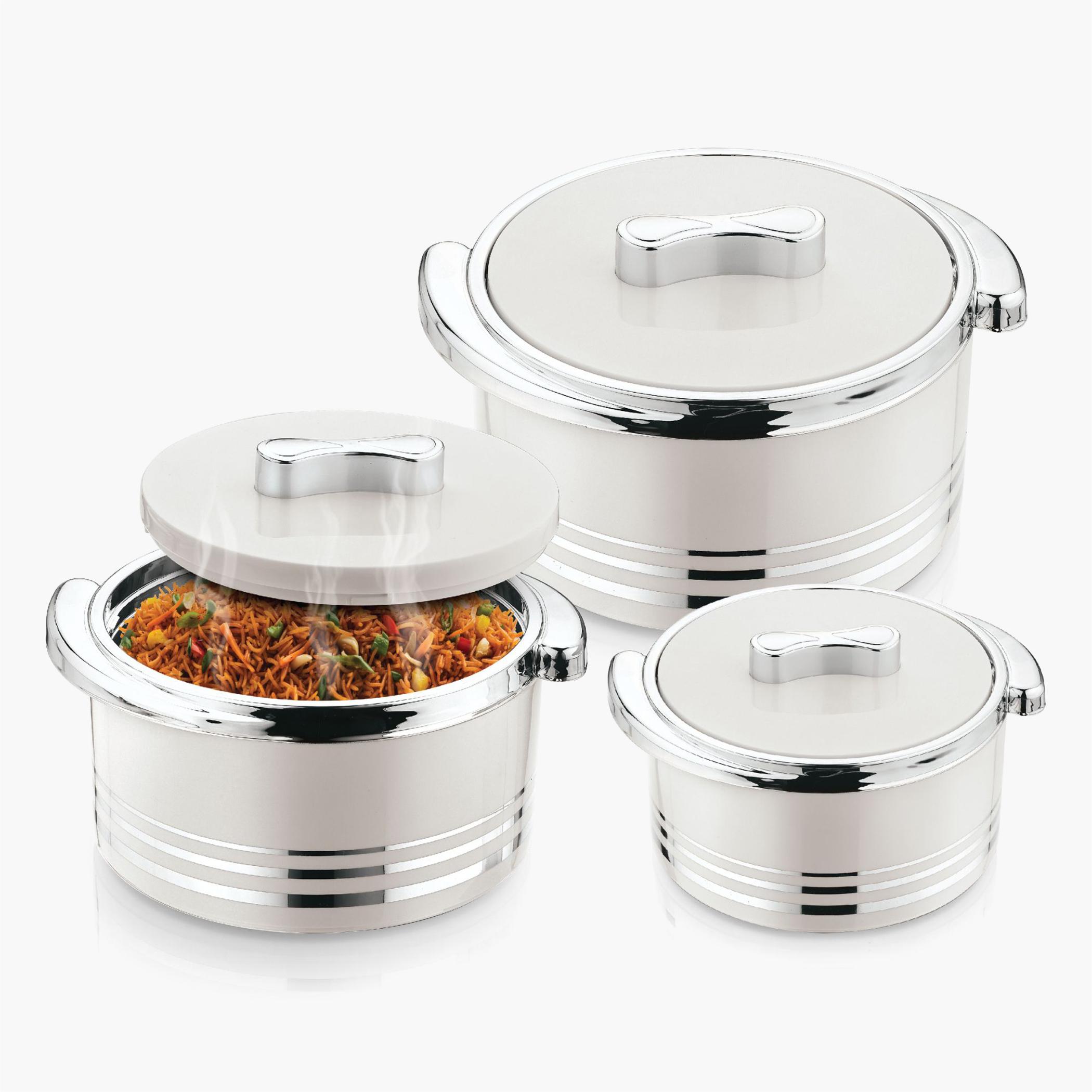 Omega 3-Piece Stainless Steel Insulated Hotpot Set-household-dining-serveware-foodwarmersandcasseroles-image-4