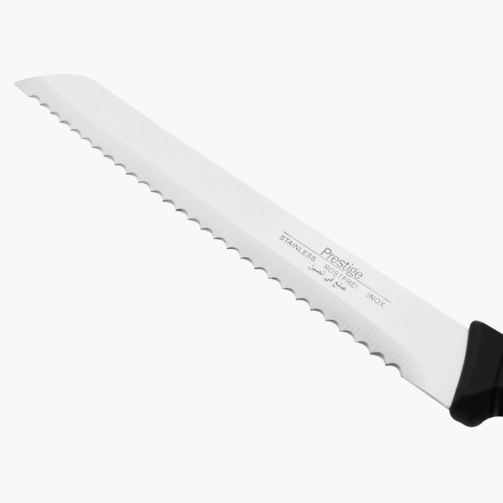 Basics Bread Knife with ABS Handle-household-kitchen-kitchentoolsandutensils-knives-image-4