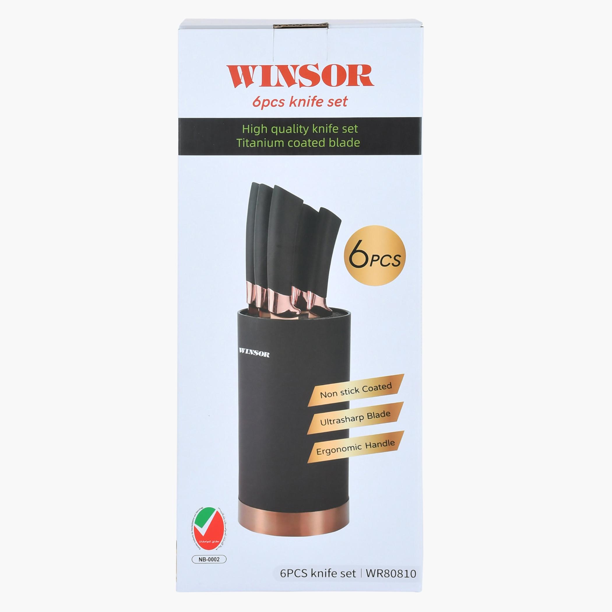 Stainless Steel 6-Piece Knife Set-household-kitchen-kitchentoolsandutensils-knives-image-1