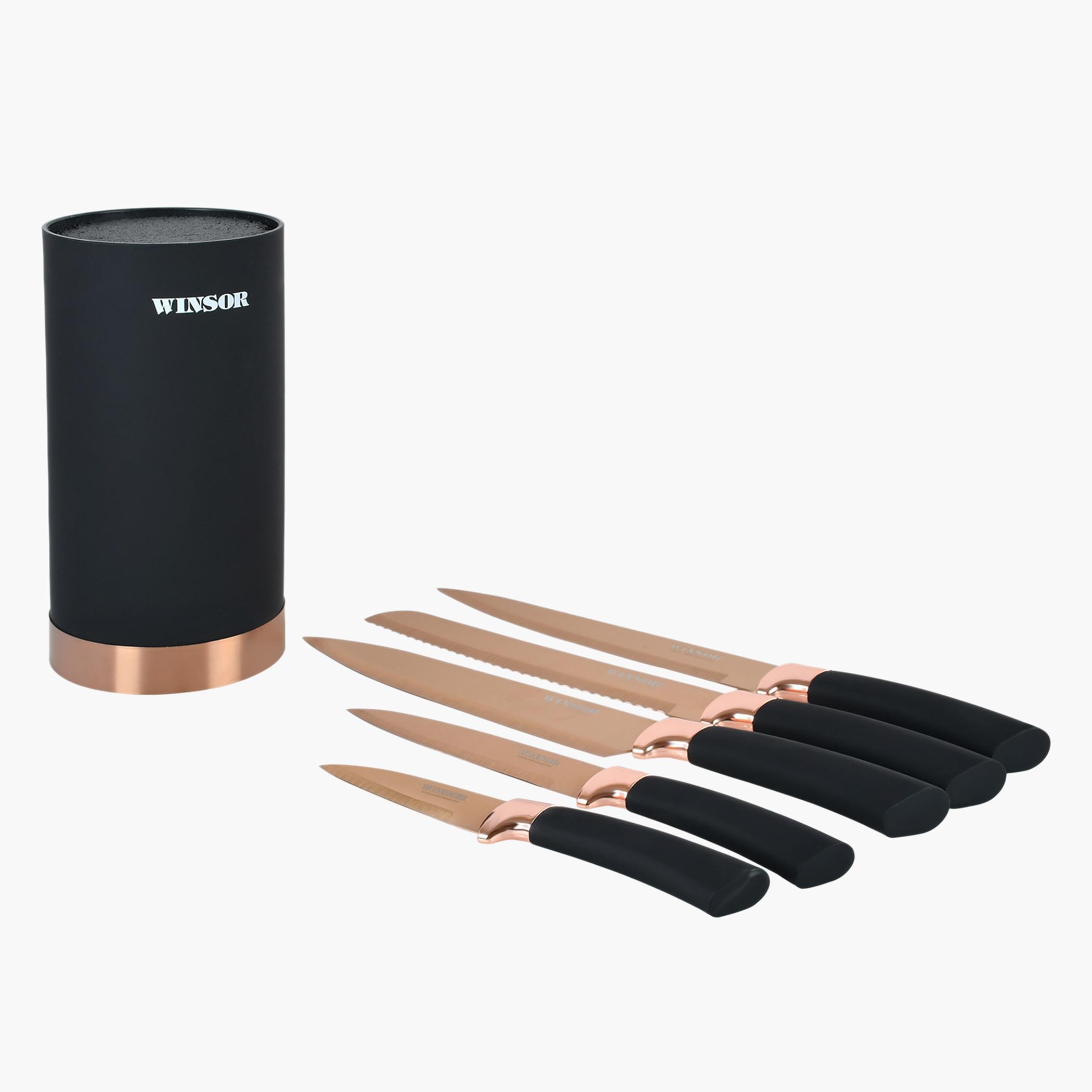 Stainless Steel 6-Piece Knife Set-household-kitchen-kitchentoolsandutensils-knives-image-3