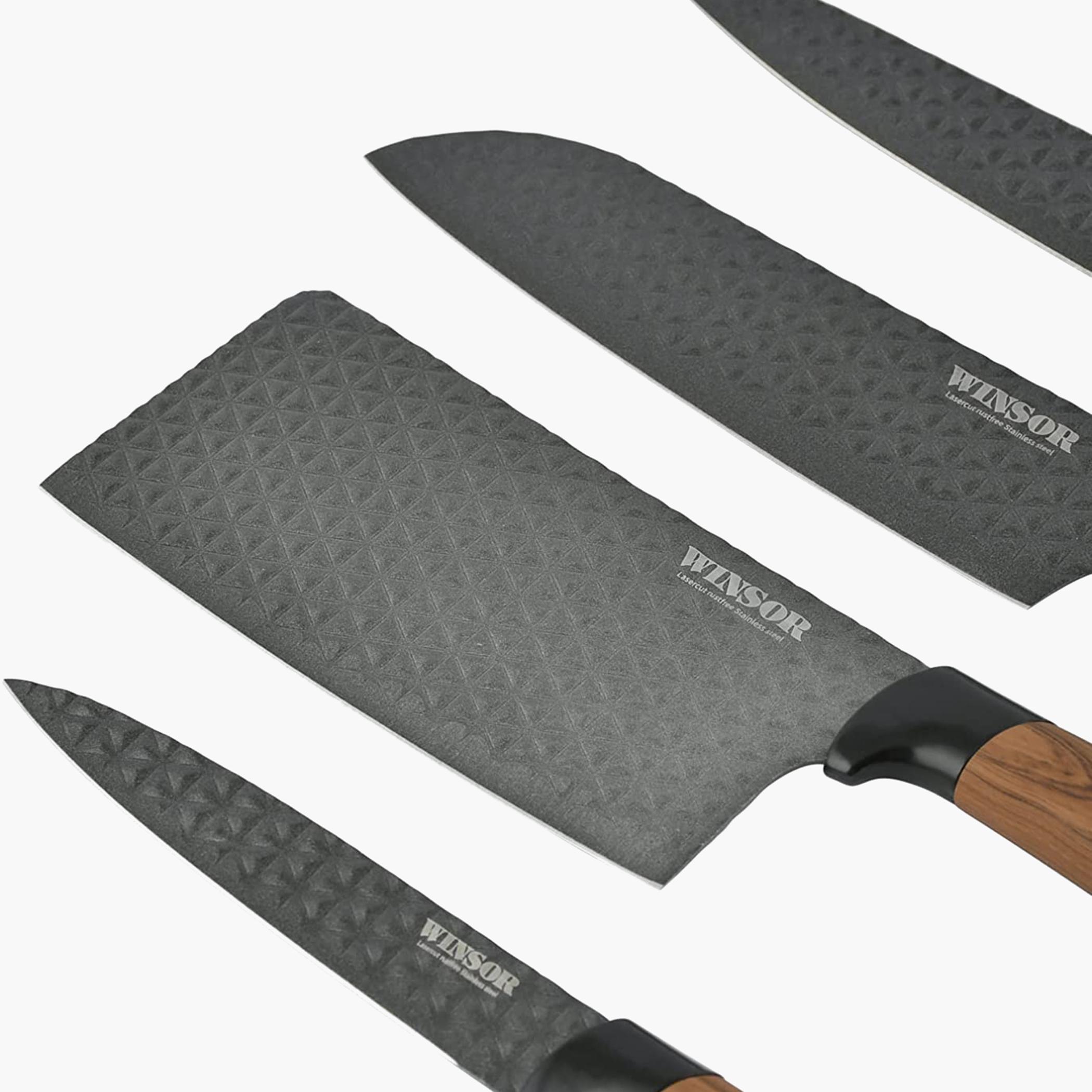 Stainless Steel 6-Piece Knife Set-household-kitchen-kitchentoolsandutensils-knives-image-1