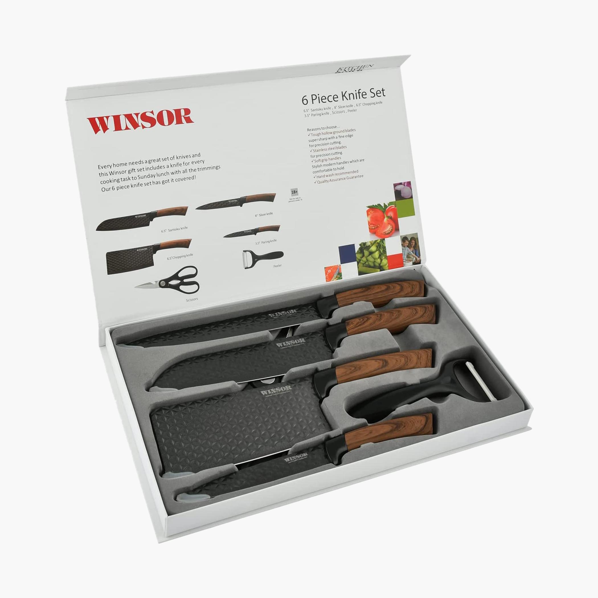 Stainless Steel 6-Piece Knife Set-household-kitchen-kitchentoolsandutensils-knives-image-3