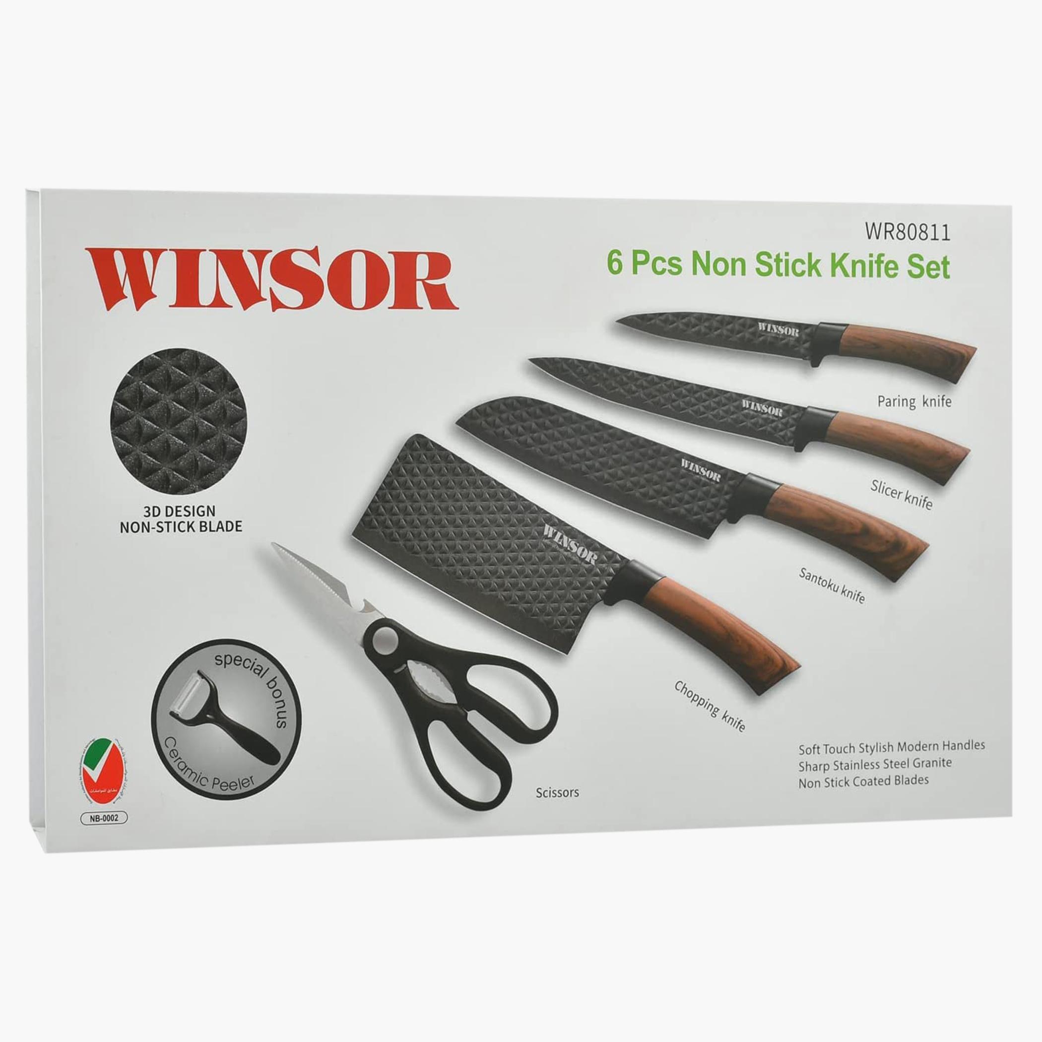 Stainless Steel 6-Piece Knife Set-household-kitchen-kitchentoolsandutensils-knives-image-4