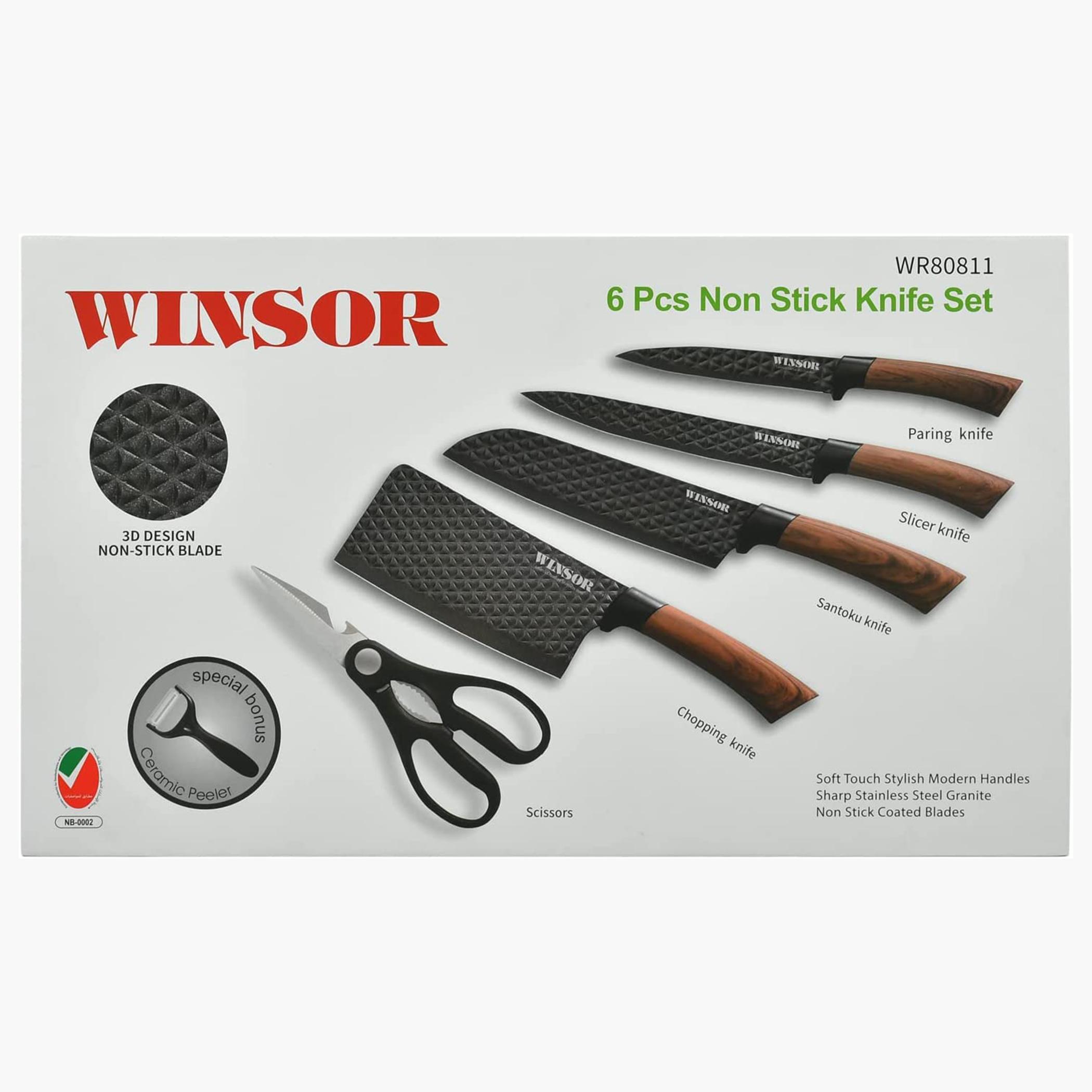 Stainless Steel 6-Piece Knife Set-household-kitchen-kitchentoolsandutensils-knives-image-5