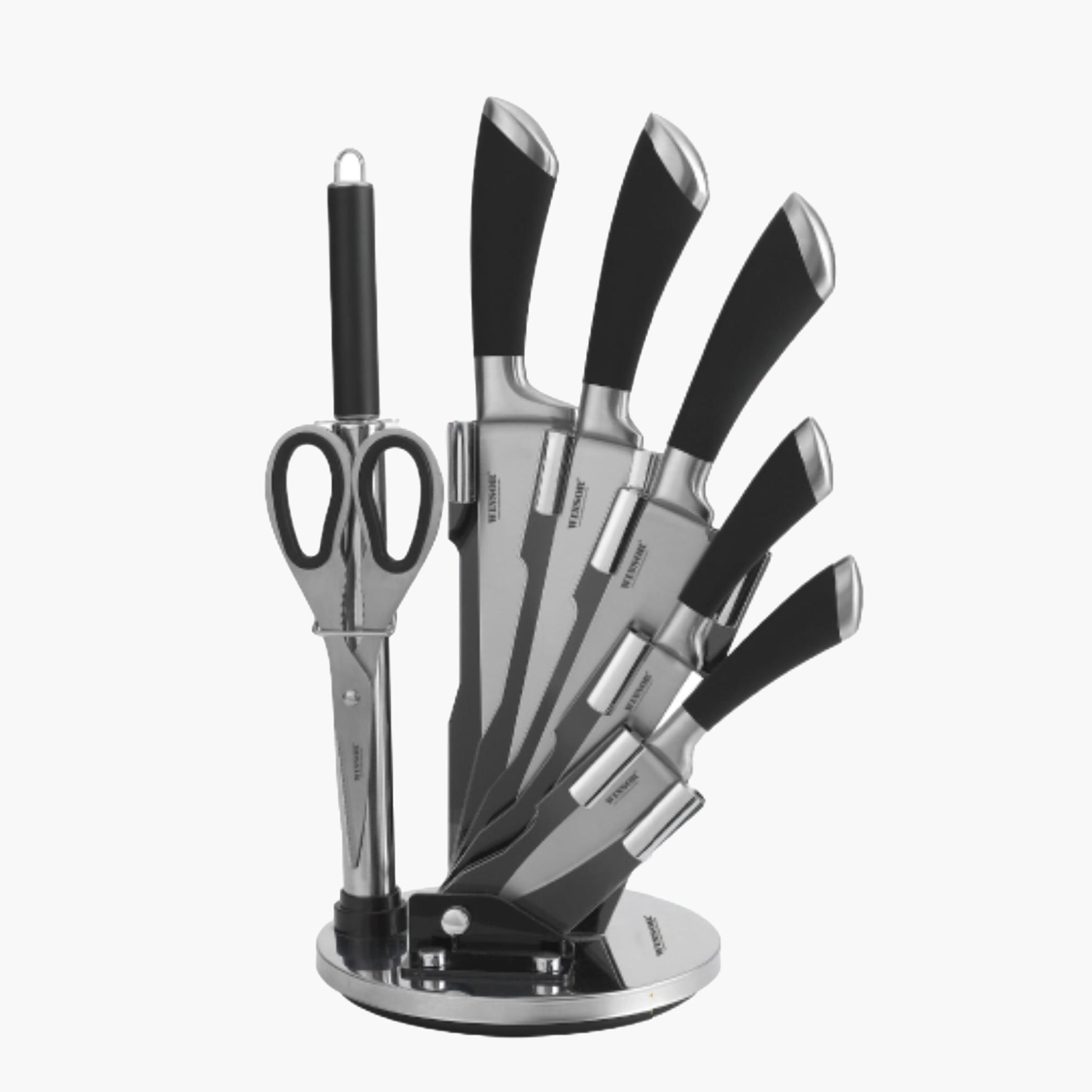 Stainless Steel 8-Piece Knife Set-household-kitchen-kitchentoolsandutensils-knives-image-1