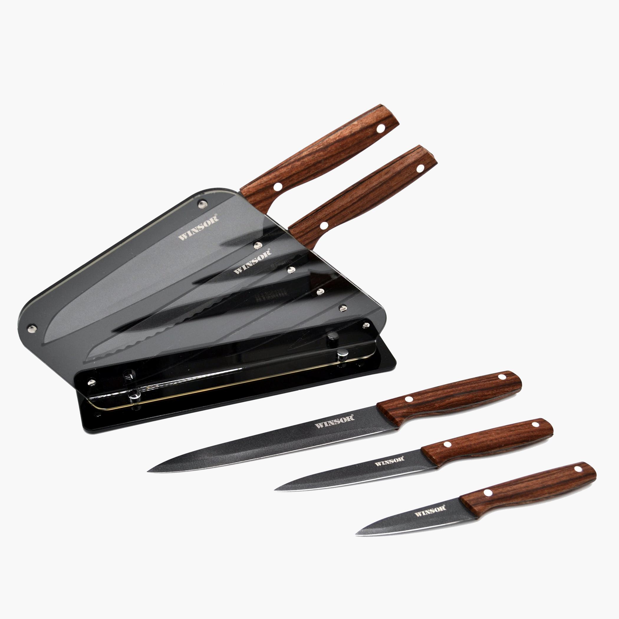 Stainless Steel 5-Piece Chef Knife Set-household-kitchen-kitchentoolsandutensils-knives-image-2