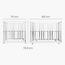 Roba Wooden Foldable Playpen - 74x100 cm-InfluencerCodes_Ramadan26_All_20012026-image-3