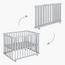 Roba Wooden Foldable Playpen - 74x100 cm-InfluencerCodes_Ramadan26_All_20012026-image-17