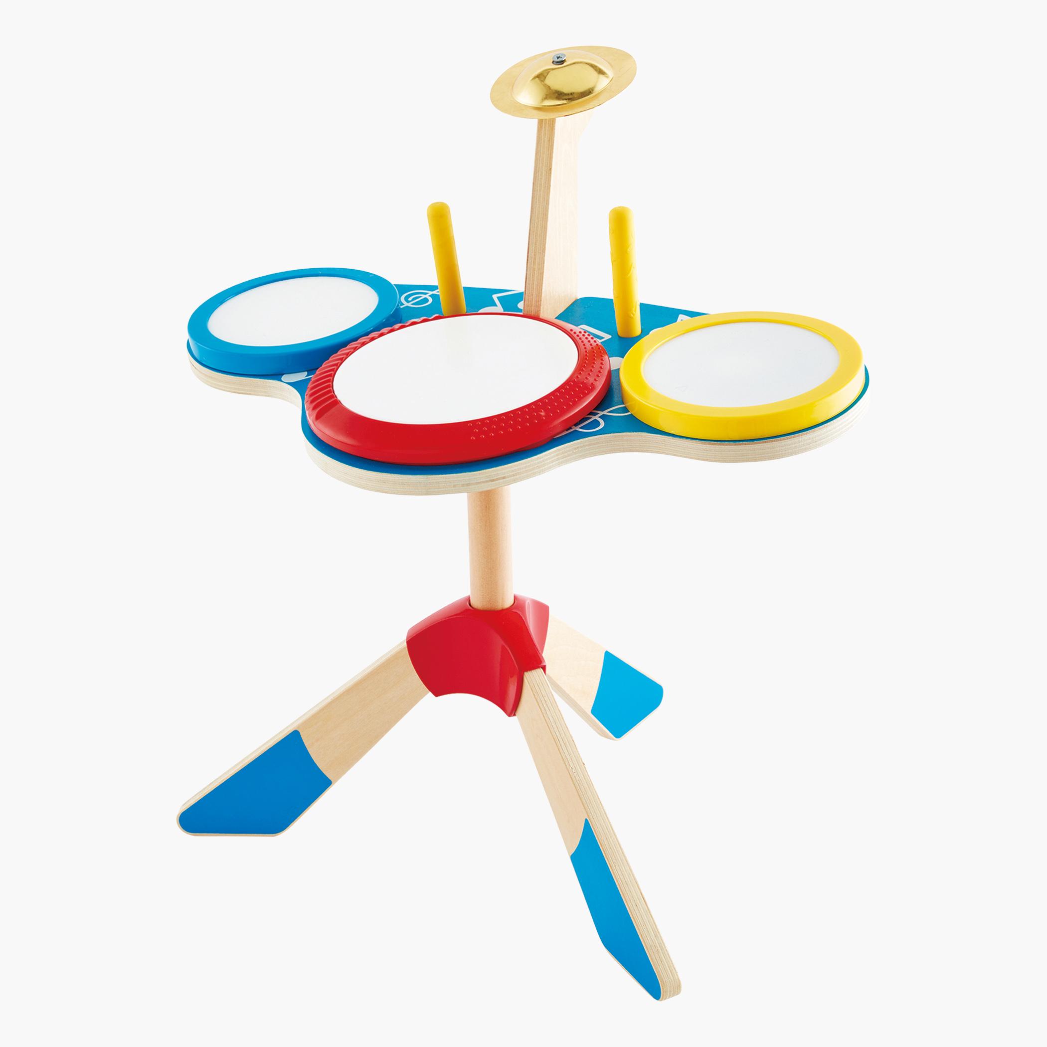 Hape Wooden Drum and Cymbal Musical Set