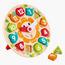 Hape 13-Piece Wooden Chunky Clock Puzzle Playset-InfluencerCodes_Ramadan26_All_20012026-image-1
