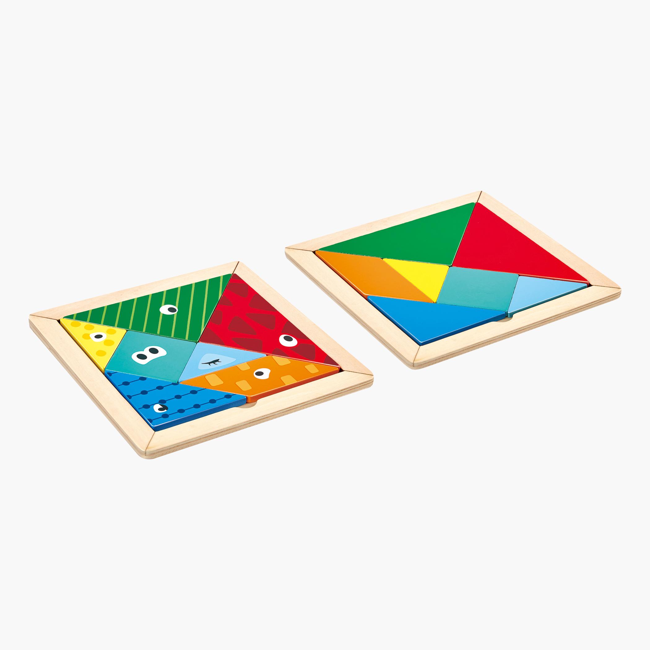 Hape Tangram Educational Wooden Puzzle