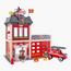 Hape Multi-Level City Fire Station and Engine Toy Playset-InfluencerCodes_Ramadan26_All_20012026-image-1