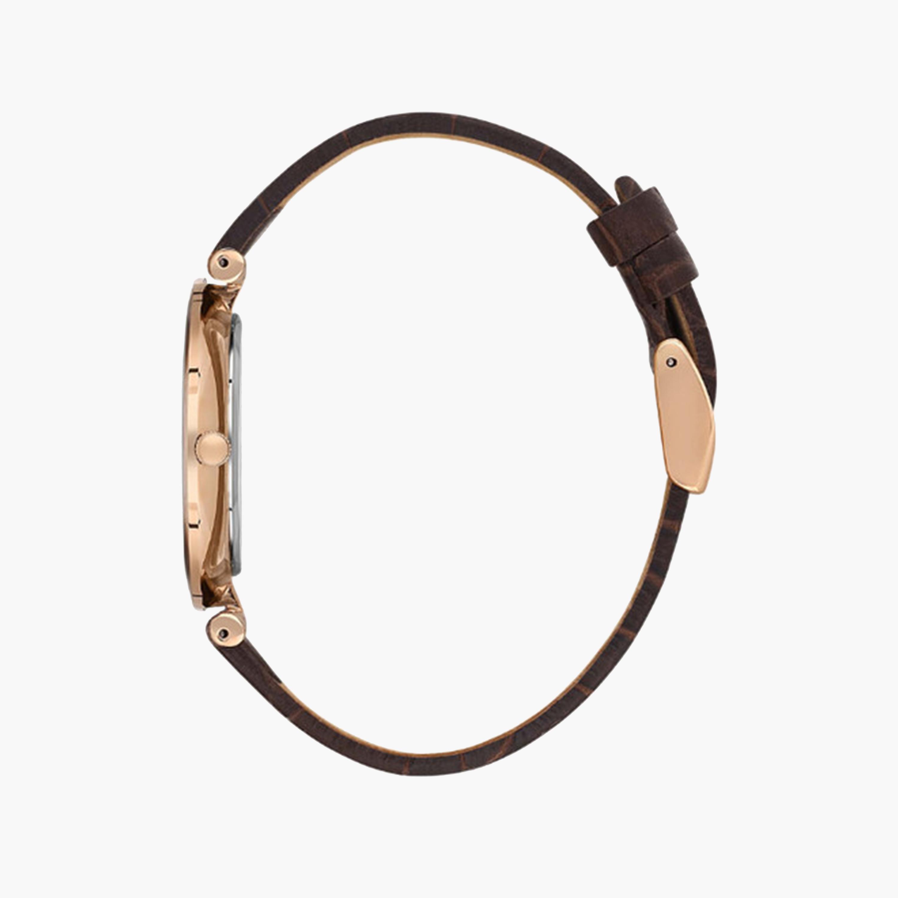 بيفرلي هيلز بولو كلوب- ساعة تناظرية للرجال 39 ملم بسوار جلدي بني | BP3615X.432-men-watchesandjewellery-watches-image-2