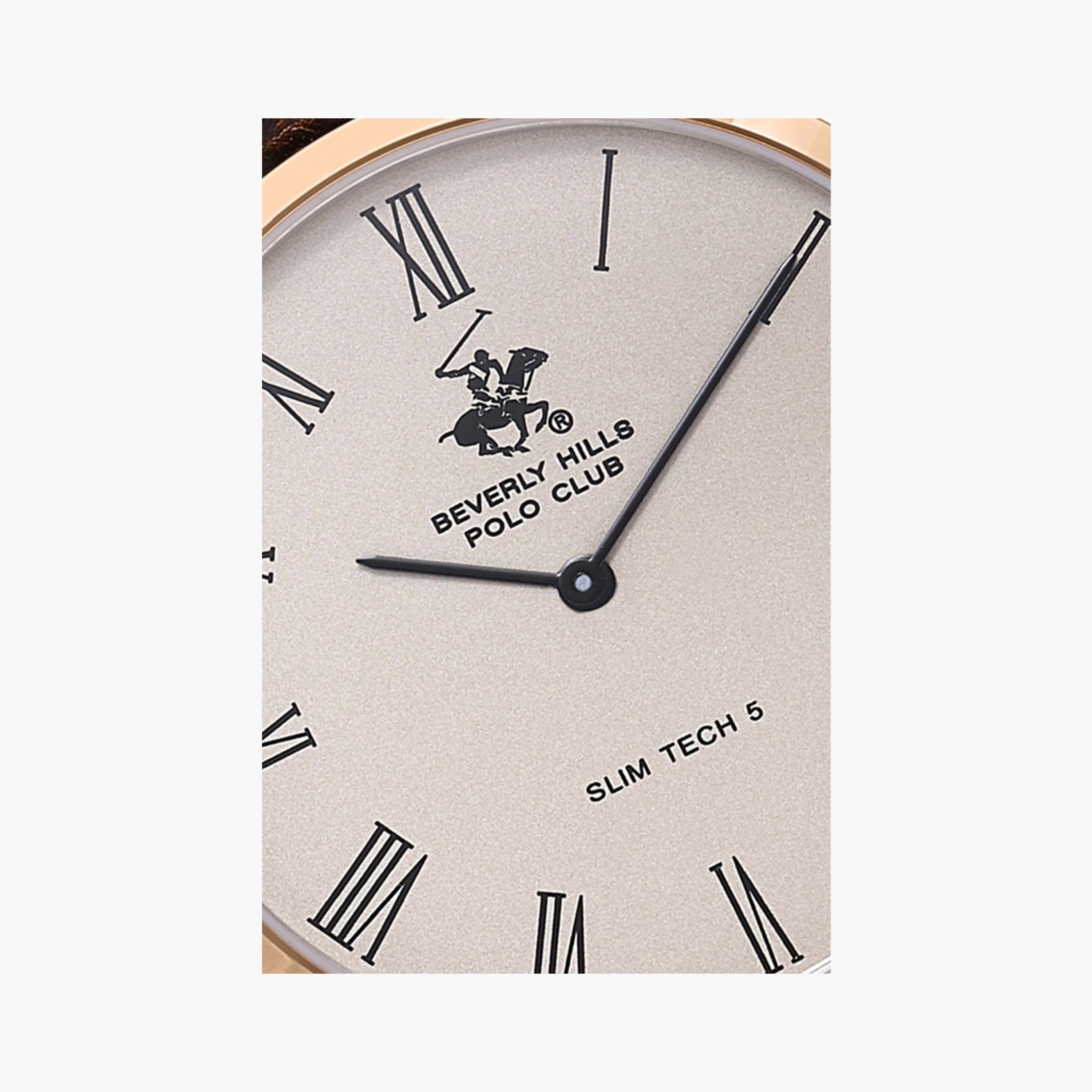 بيفرلي هيلز بولو كلوب- ساعة تناظرية للرجال 39 ملم بسوار جلدي بني | BP3615X.432-men-watchesandjewellery-watches-image-6