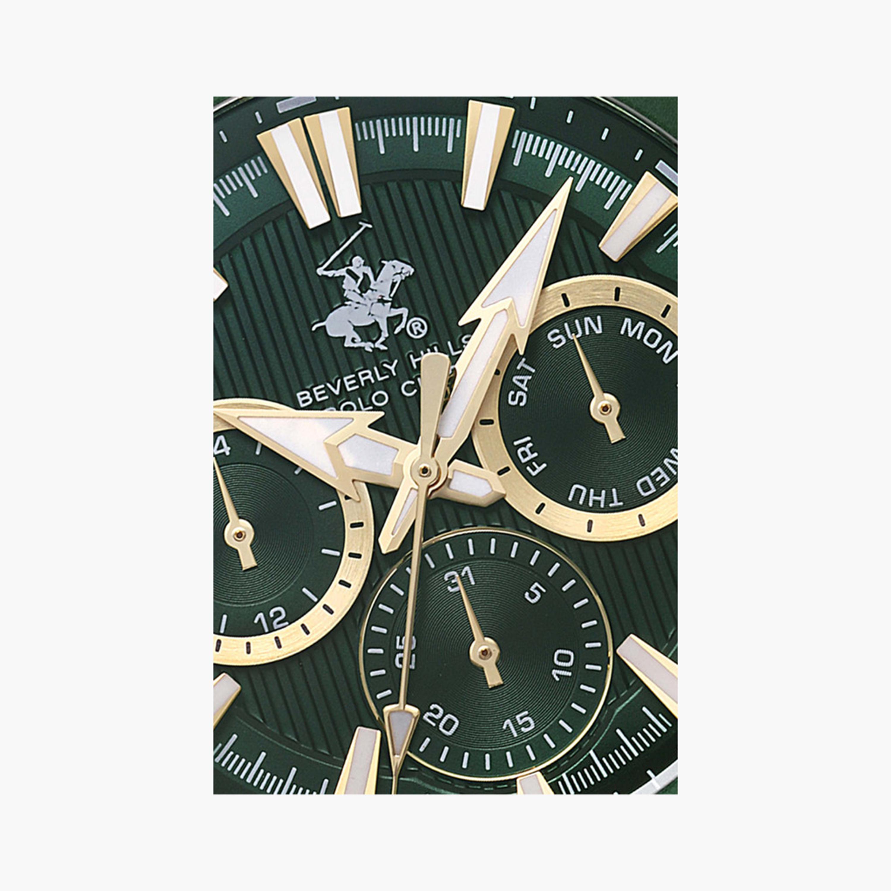 بيفرلي هيلز بولو كلوب- ساعة كرونوغراف للرجال 45 ملم فضية بحزام معدني | BP3599X.370-men-watchesandjewellery-watches-image-6