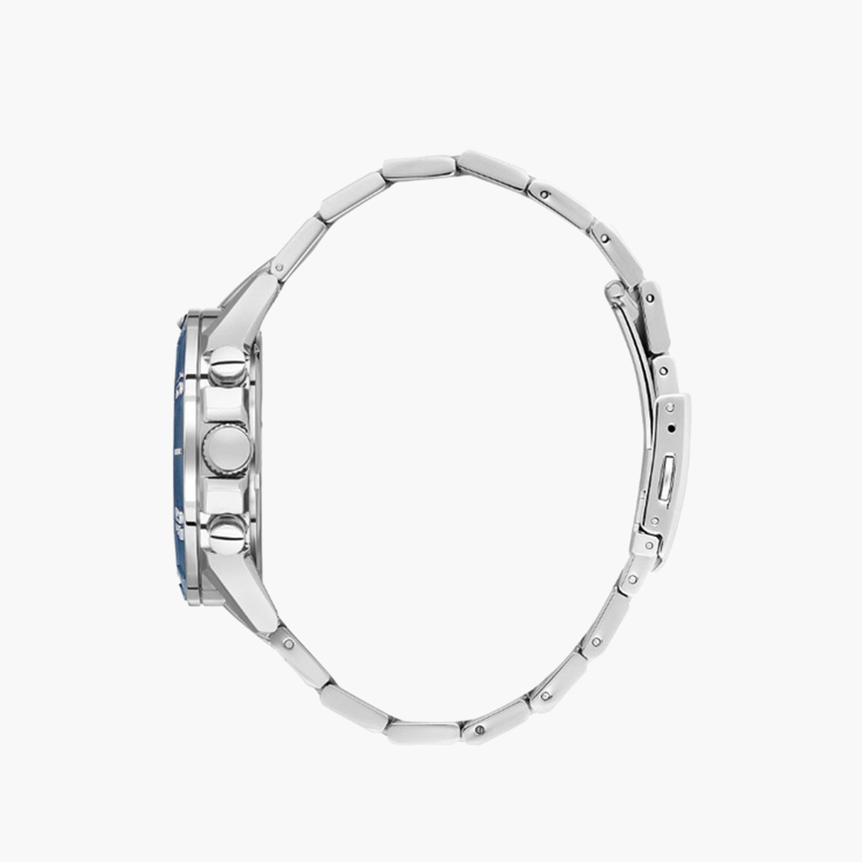 بيفرلي هيلز بولو كلوب- ساعة كرونوغراف للرجال 45 ملم فضية بحزام معدني | BP3599X.360-men-watchesandjewellery-watches-image-2