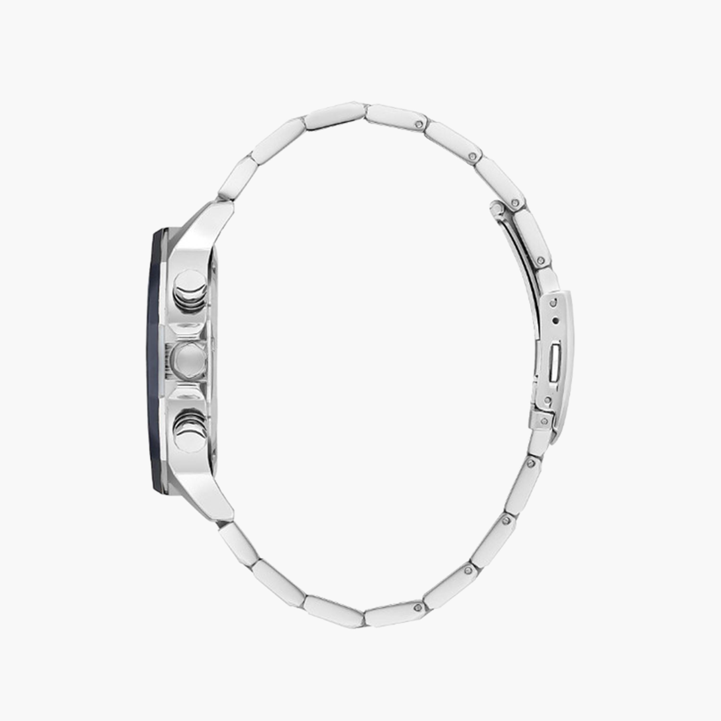 بيفرلي هيلز بولو كلوب- ساعة كرونوغراف للرجال 45 ملم فضية بحزام معدني | BP3625X.390-men-watchesandjewellery-watches-image-2