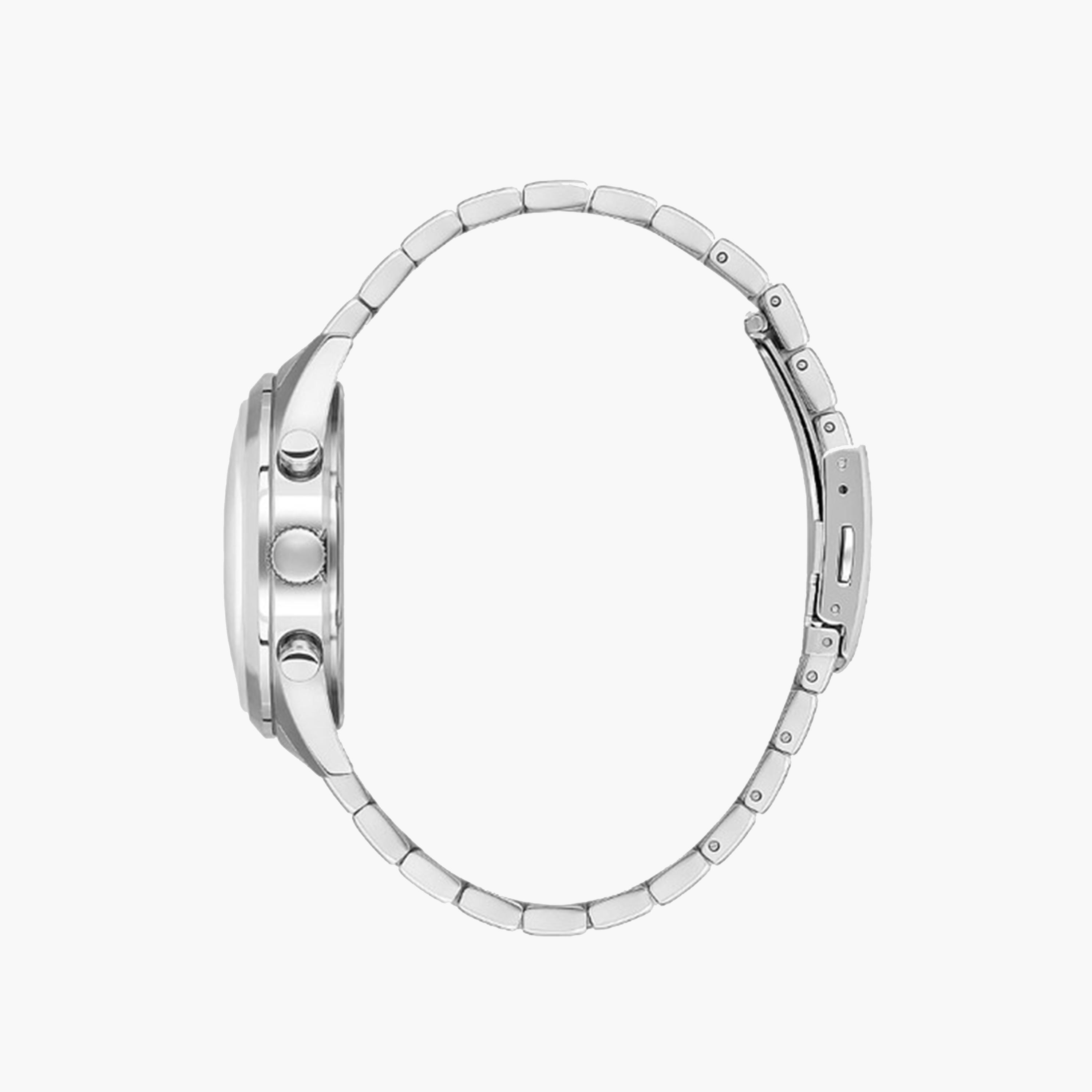 بيفرلي هيلز بولو كلوب- ساعة كرونوغراف للرجال 42 ملم فضية بحزام معدني | BP3618X.330-men-watchesandjewellery-watches-image-2