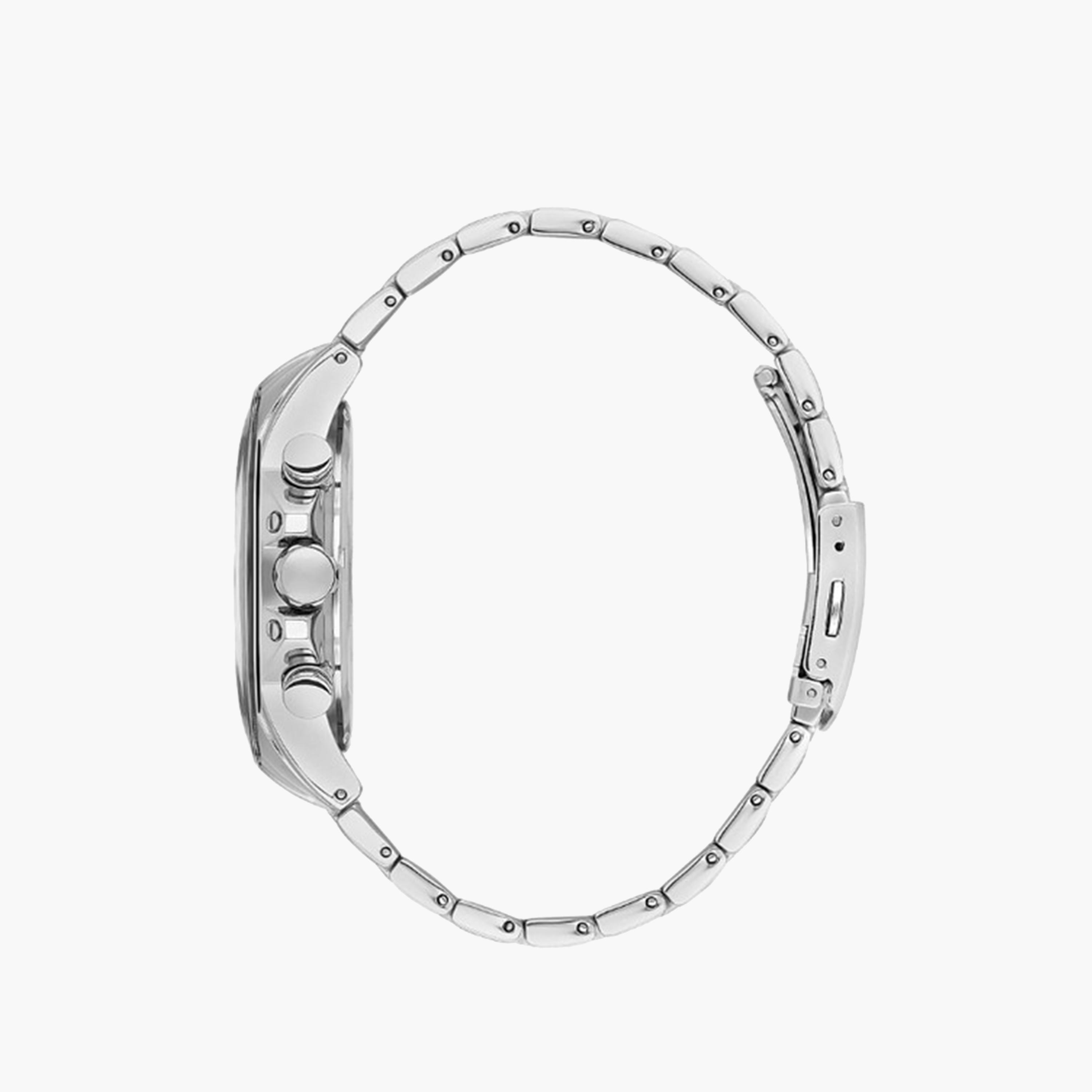بيفرلي هيلز بولو كلوب- ساعة كرونوغراف للرجال 44 ملم فضية بحزام معدني | BP3612X.390-men-watchesandjewellery-watches-image-2