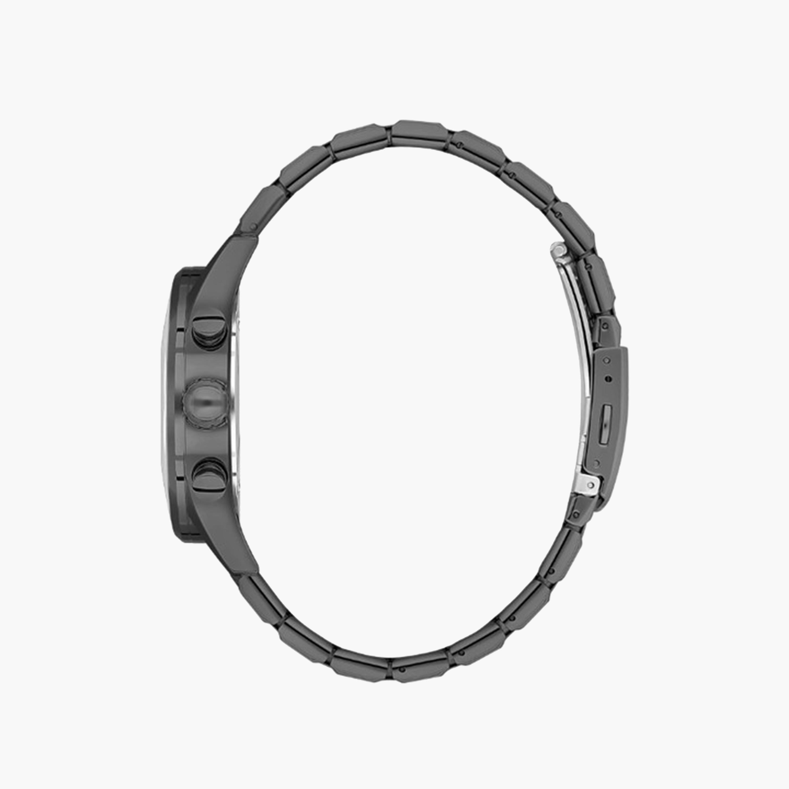 بيفرلي هيلز بولو كلوب- ساعة كرونوغراف للرجال 43 ملم رمادية بحزام معدني | BP3633X.060-men-watchesandjewellery-watches-image-2