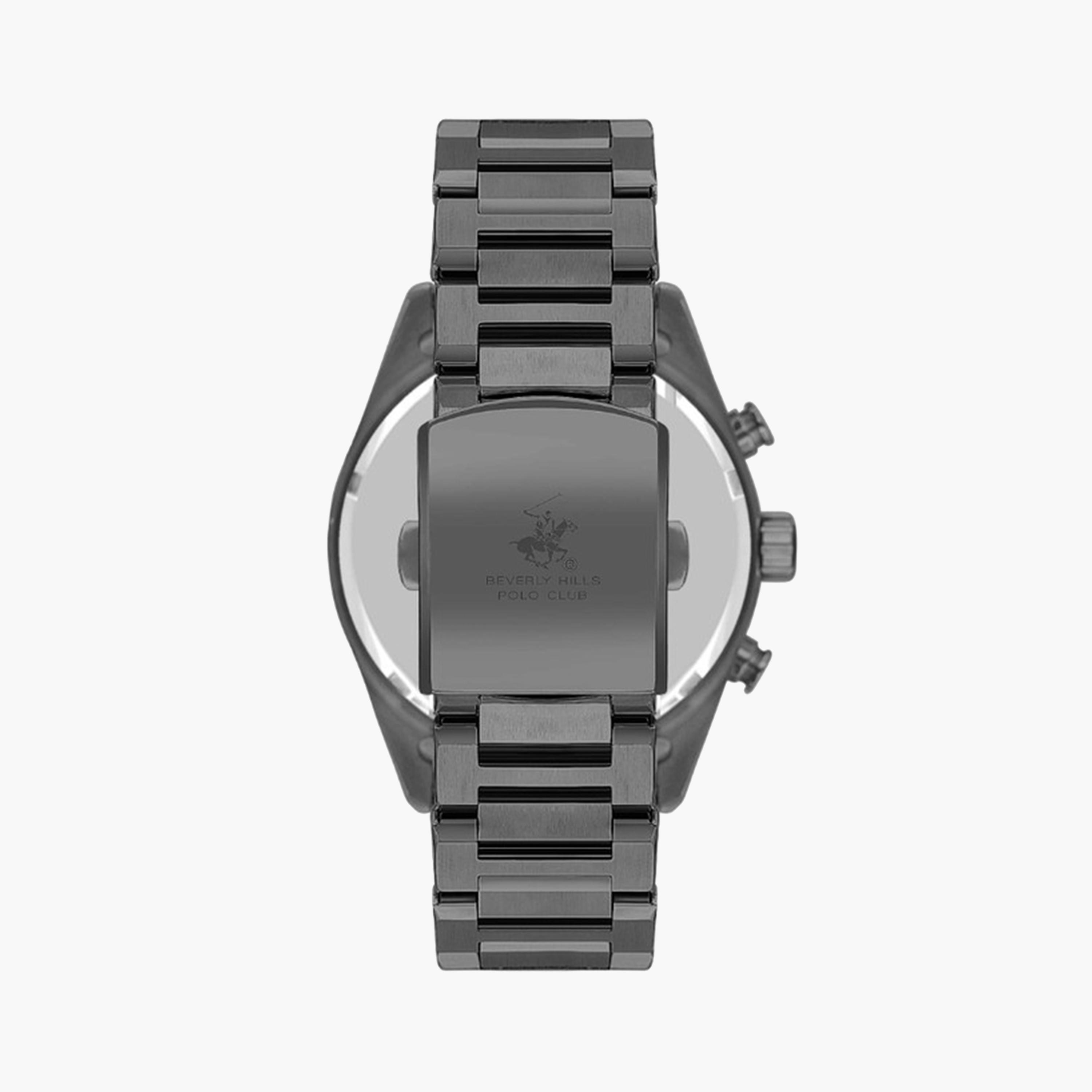 بيفرلي هيلز بولو كلوب- ساعة كرونوغراف للرجال 43 ملم رمادية بحزام معدني | BP3633X.060-men-watchesandjewellery-watches-image-3