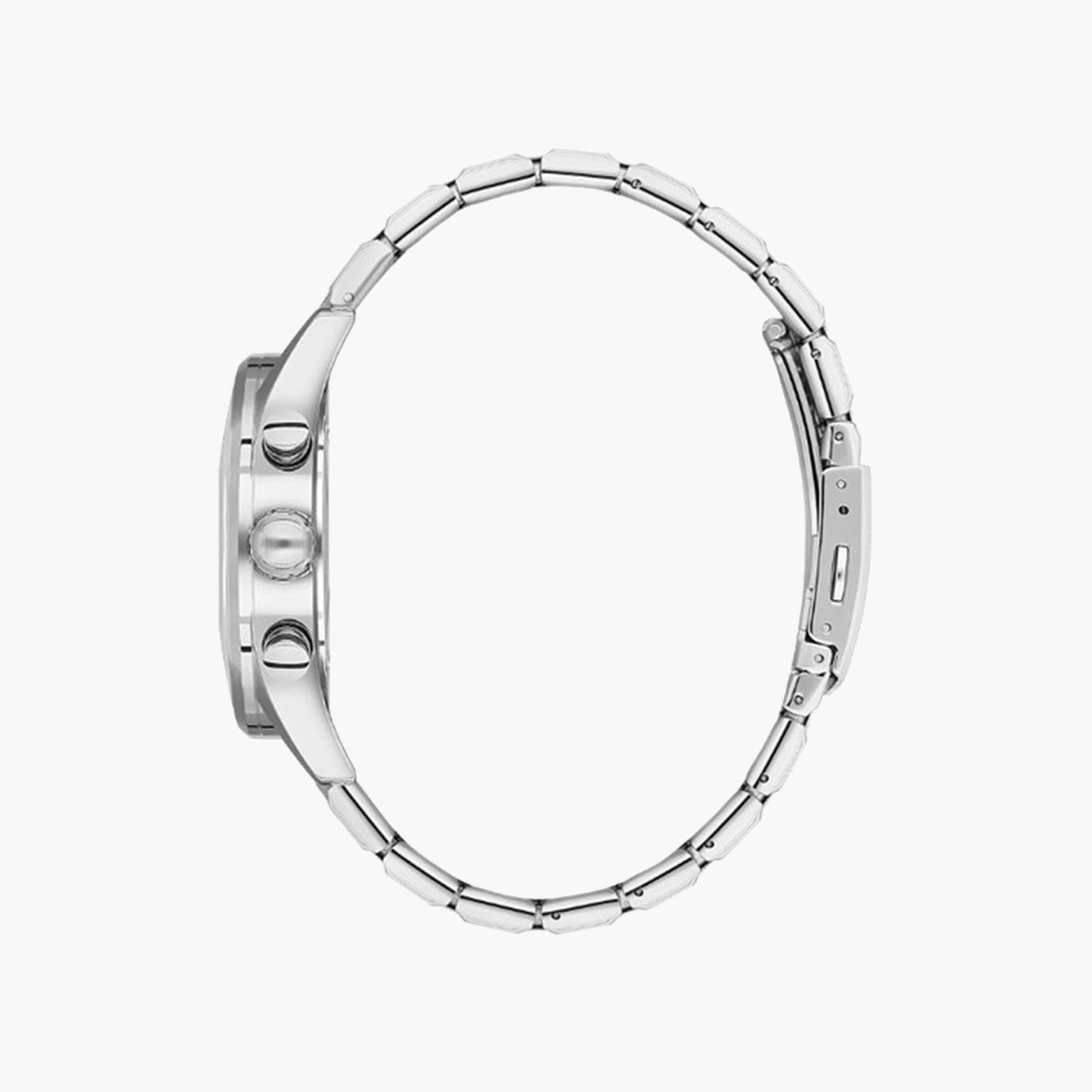 بيفرلي هيلز بولو كلوب- ساعة كرونوغراف للرجال 43 ملم فضية بحزام معدني | BP3633X.370-men-watchesandjewellery-watches-image-2