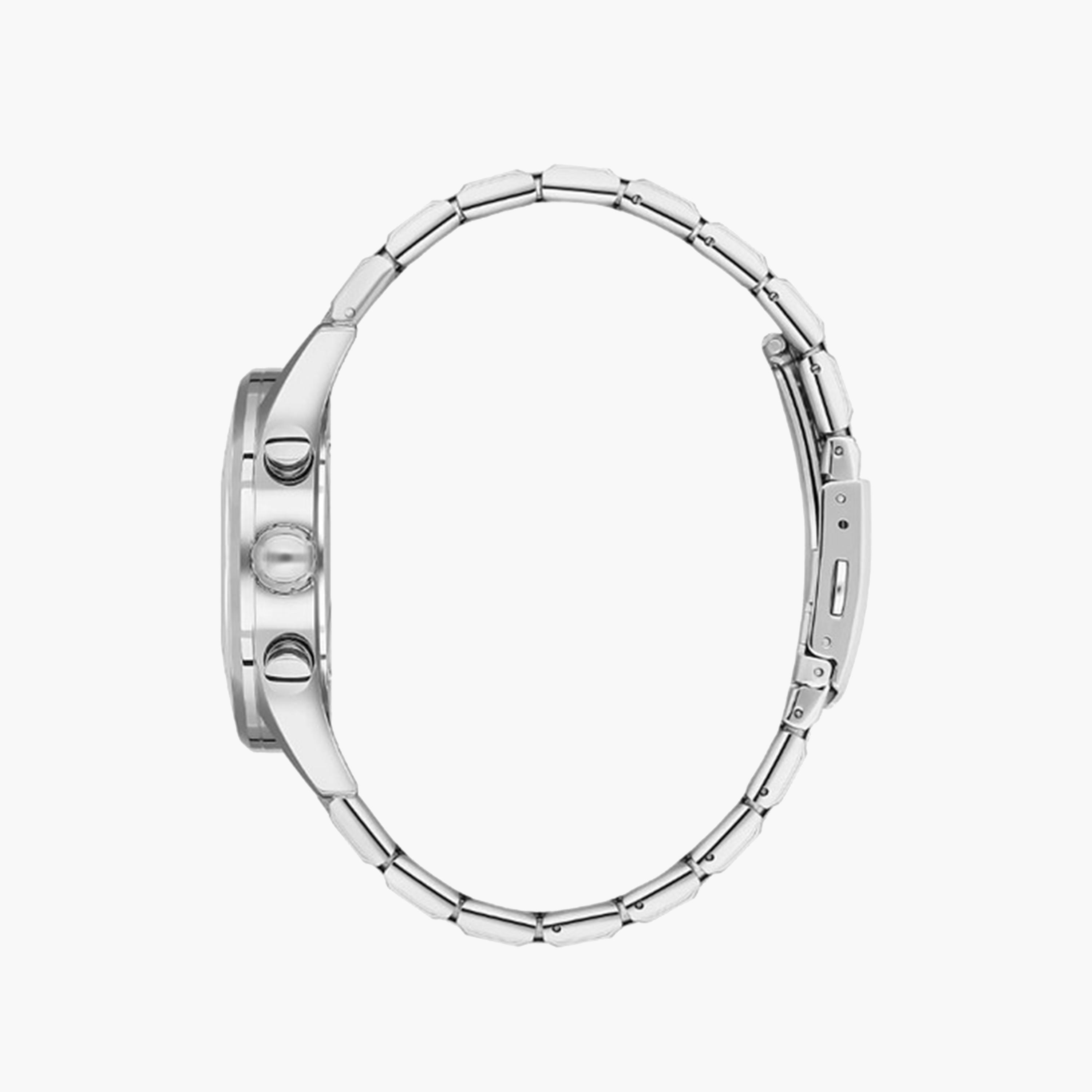 بيفرلي هيلز بولو كلوب- ساعة كرونوغراف للرجال 43 ملم فضية بحزام معدني | BP3633X.390-men-watchesandjewellery-watches-image-2