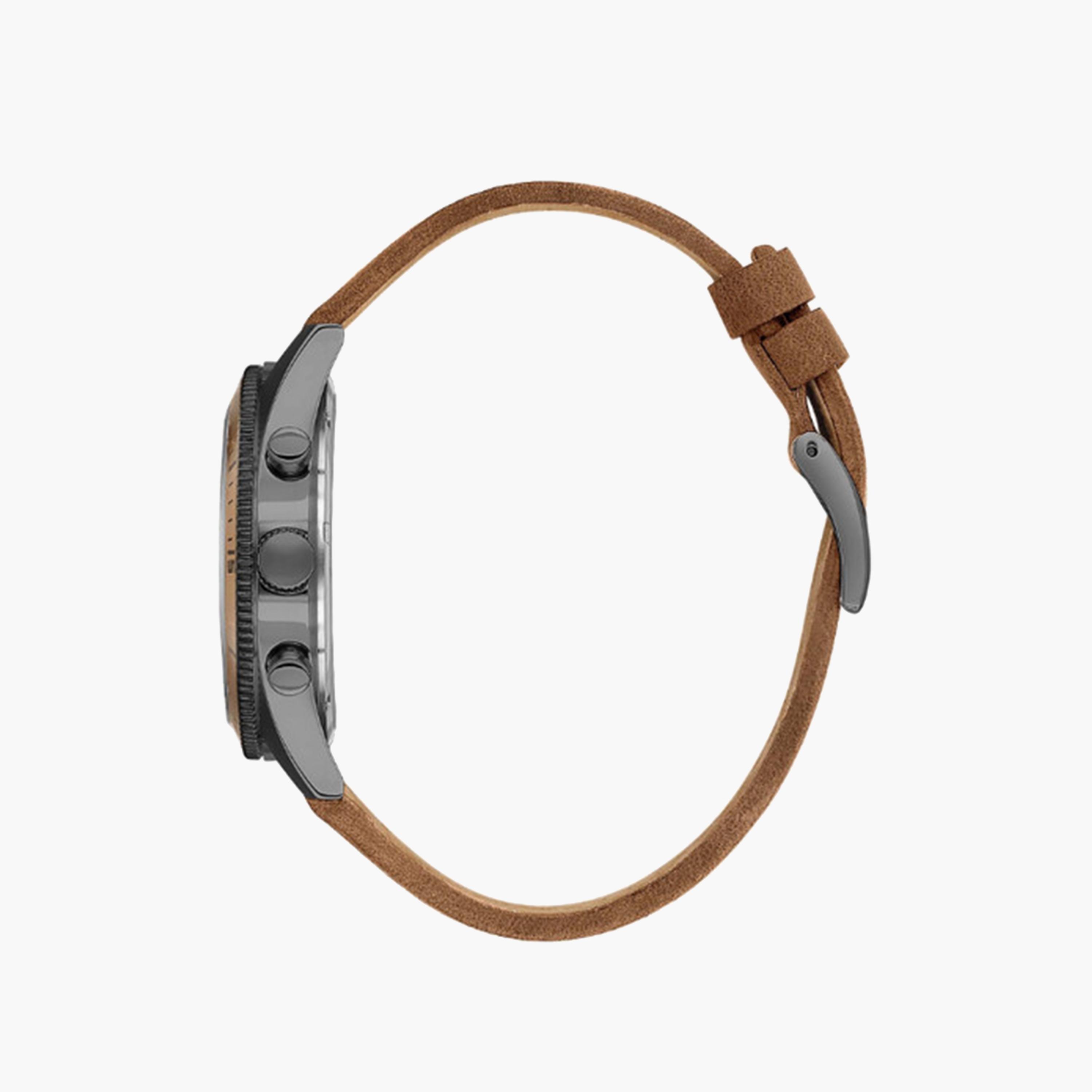 بيفرلي هيلز بولو كلوب- ساعة كرونوغراف للرجال 42 ملم بنية بحزام جلدي | BP3619X.075-men-watchesandjewellery-watches-image-2