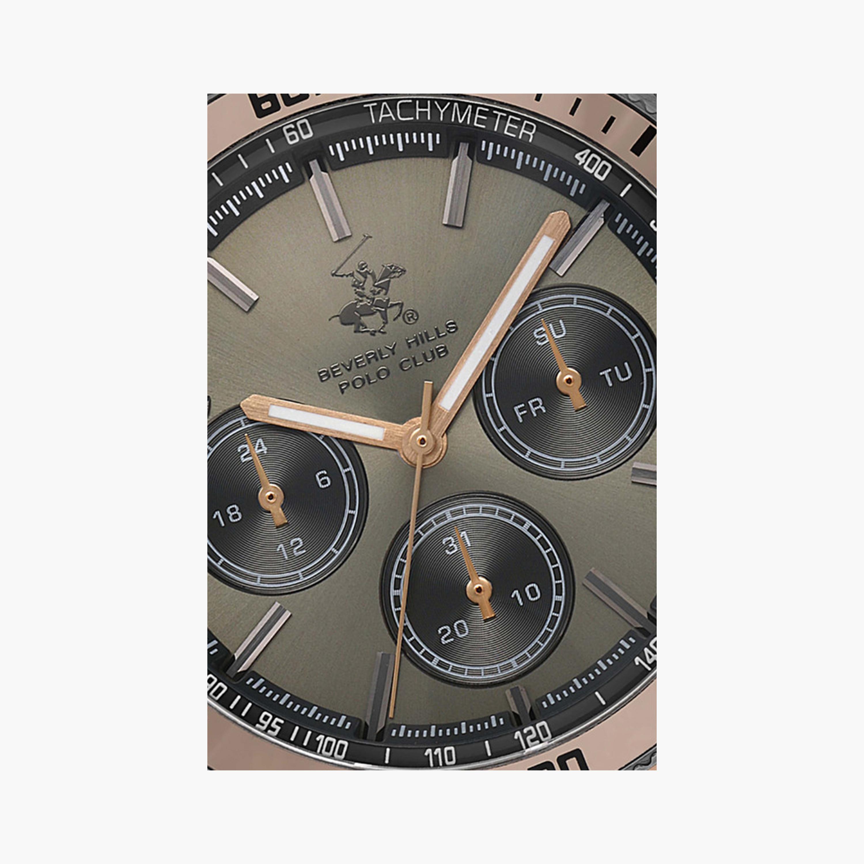بيفرلي هيلز بولو كلوب- ساعة كرونوغراف للرجال 42 ملم بنية بحزام جلدي | BP3619X.075-men-watchesandjewellery-watches-image-6