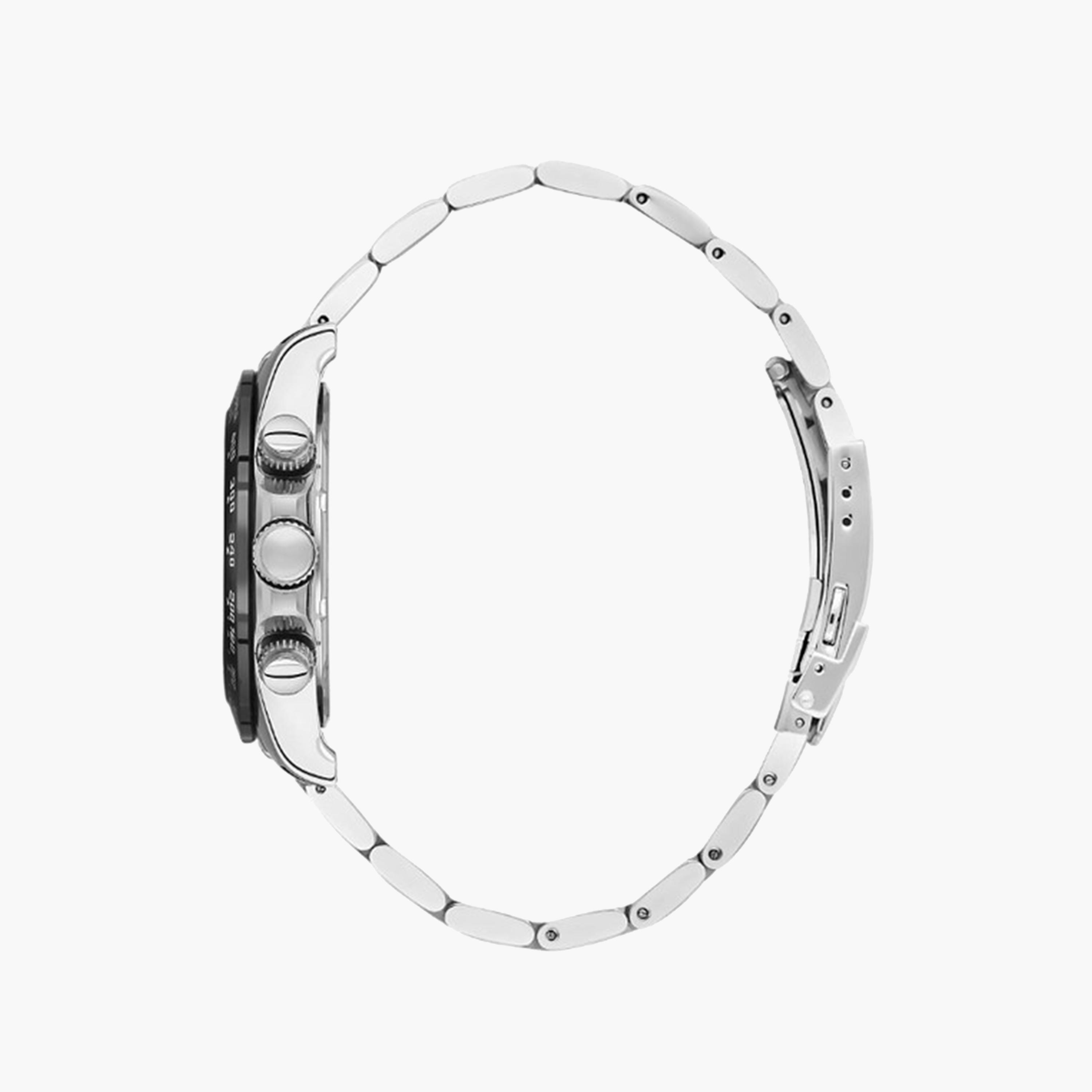 بيفرلي هيلز بولو كلوب- ساعة كرونوغراف للرجال 42 ملم فضية بحزام معدني | BP3608X.330-men-watchesandjewellery-watches-image-2