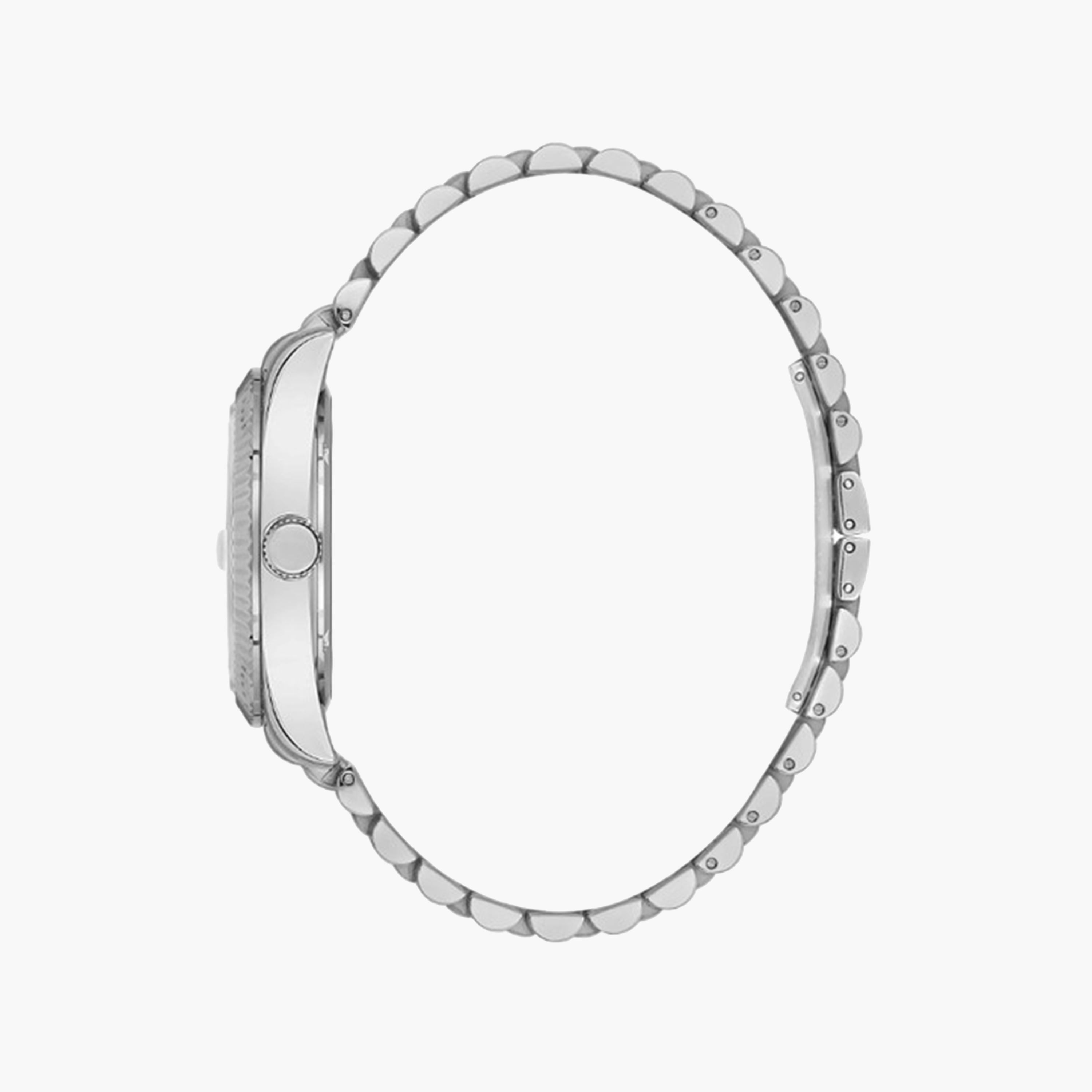 Beverly Hills Polo Club Men's 41 MM Silver Analog Metal Strap Watch | BP3018X.370-men-watchesandjewellery-watches-image-2