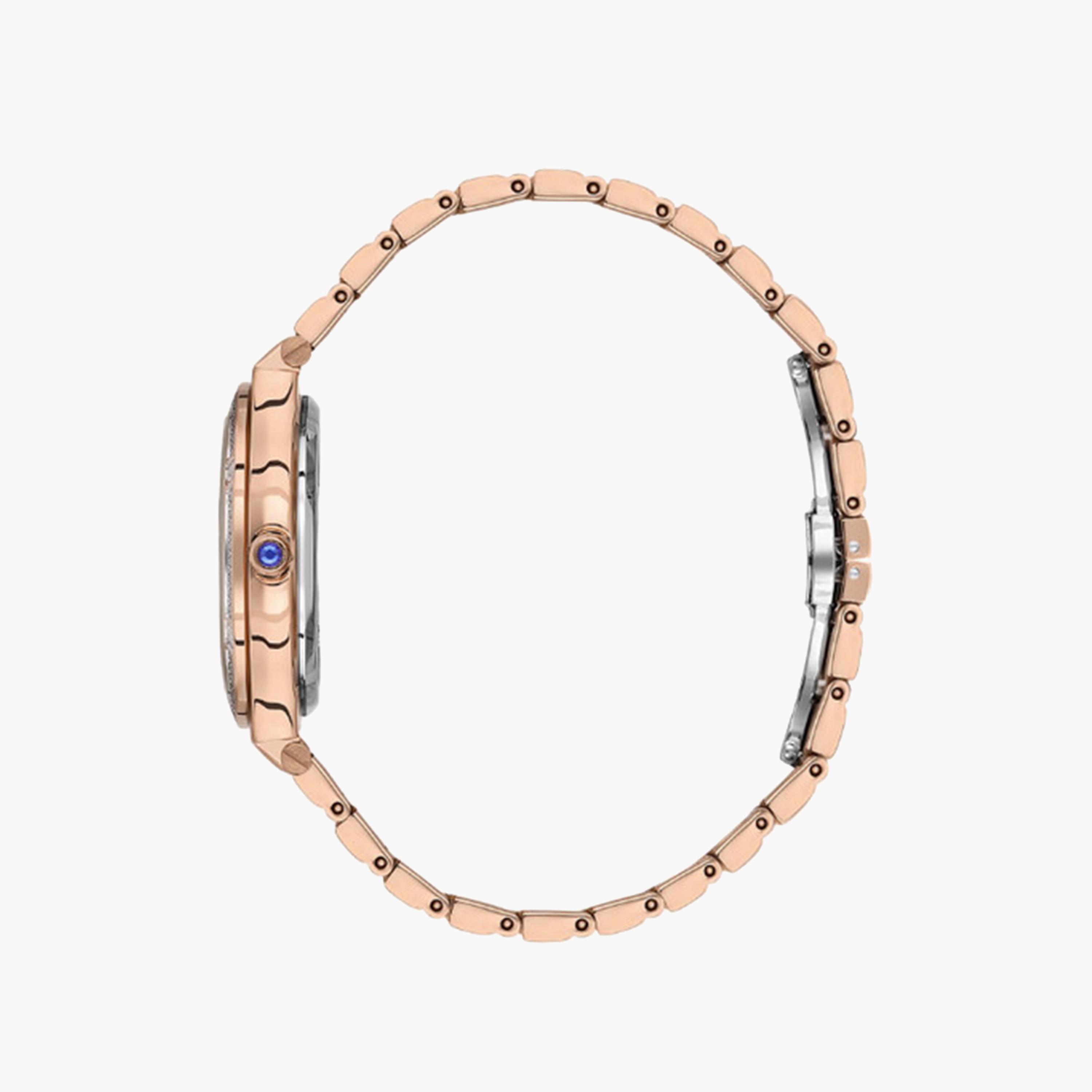 بيفرلي هيلز بولو كلوب- ساعة تناظرية للنساء 35 ملم بسوار معدني ذهبي وردي | BP3630C.430-women-watchesandjewellery-watches-image-2