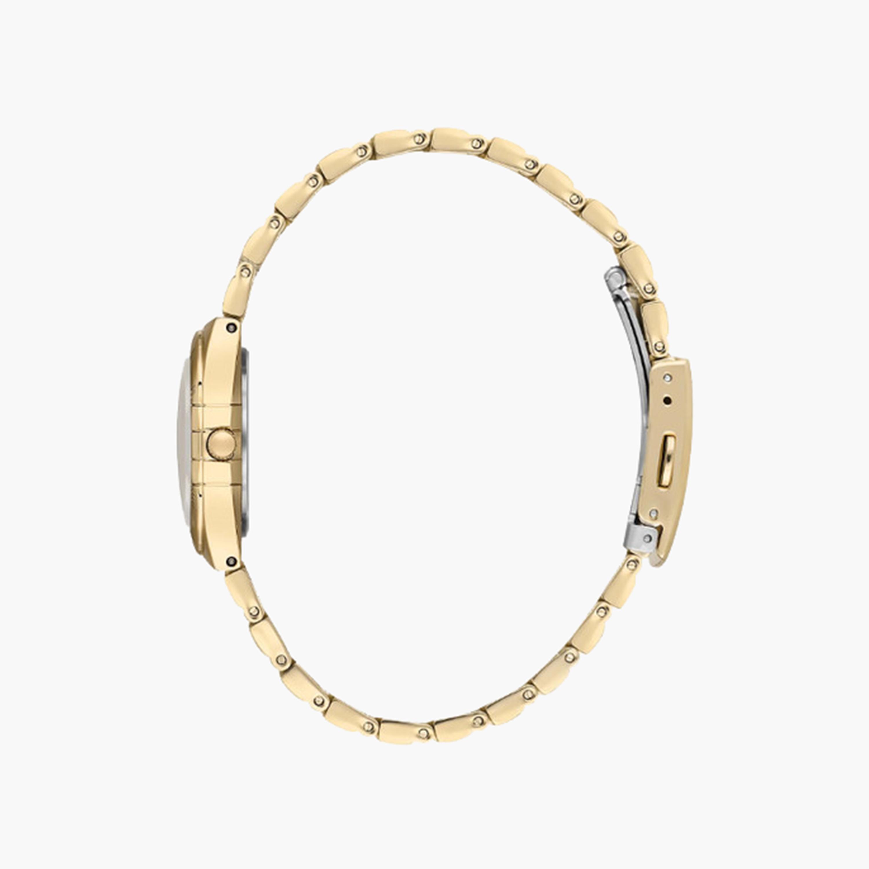 Beverly Hills Polo Club Women's 28 MM Gold Analog Metal Strap Watch | BP3611X.110-women-watchesandjewellery-watches-image-2