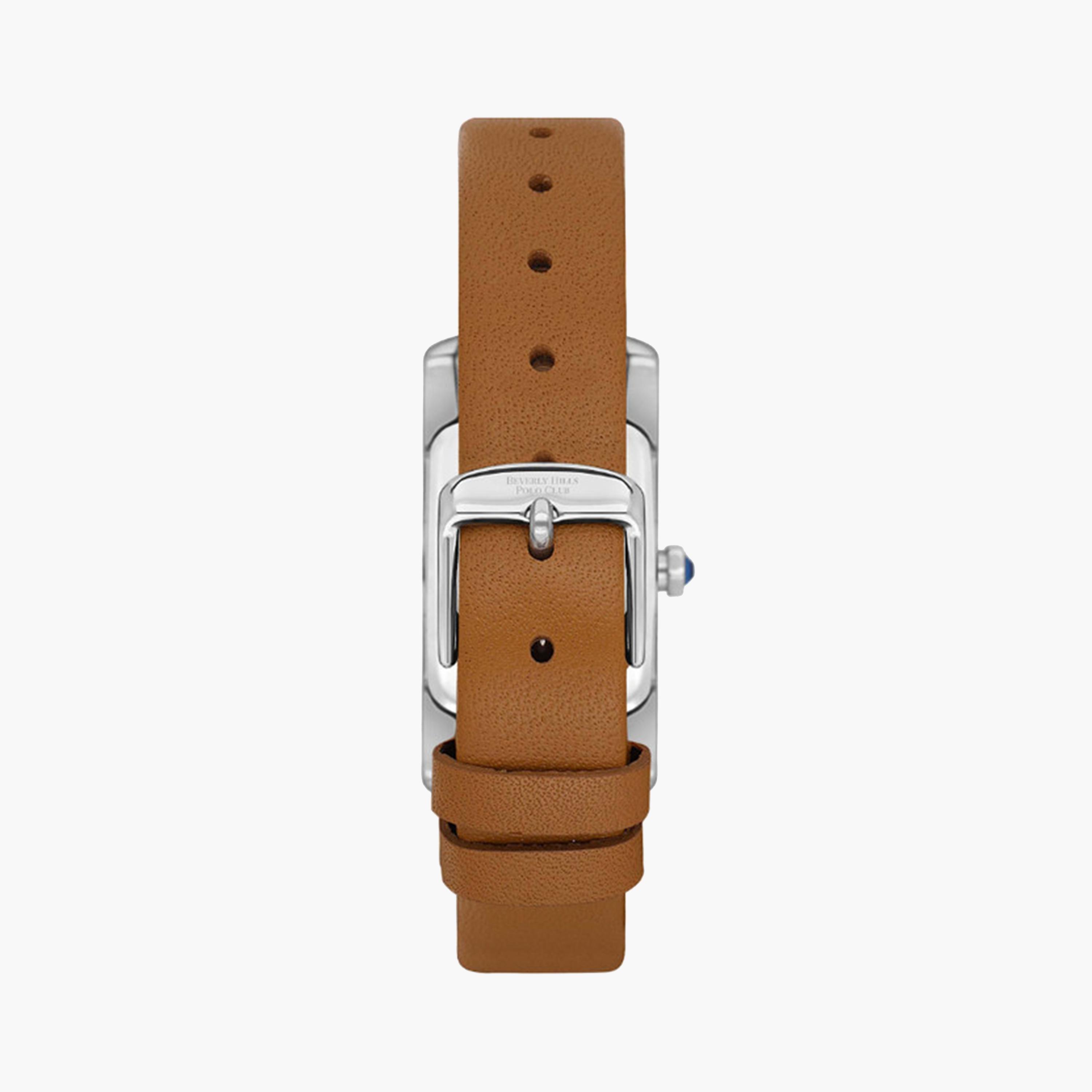 بيفرلي هيلز بولو كلوب- ساعة تناظرية للنساء 21 ملم بنية اللون بسوار جلدي | BP3613C.325-women-watchesandjewellery-watches-image-3