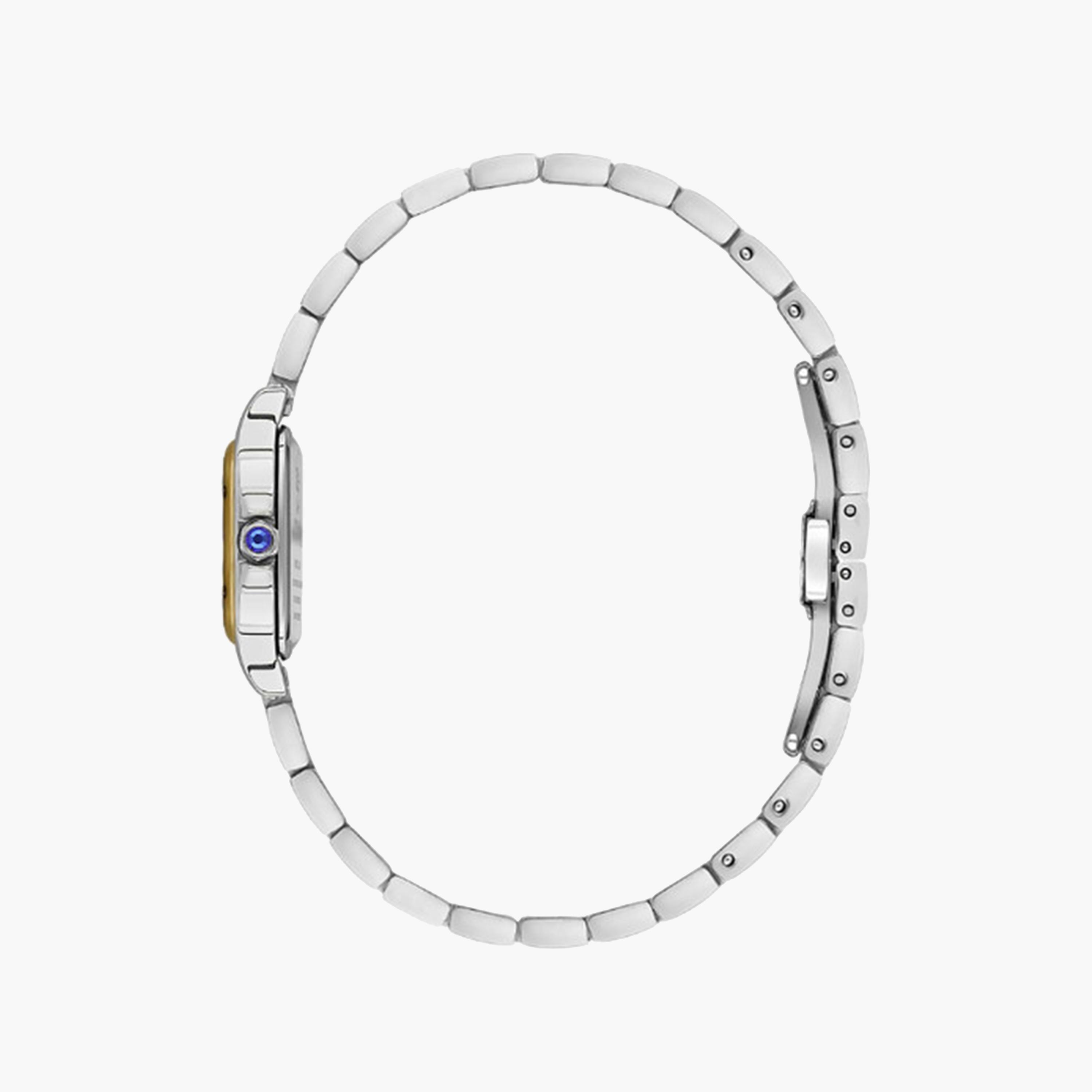 بيفرلي هيلز بولو كلوب- ساعة تناظرية للنساء 22 ملم فضية اللون بسوار معدني | BP3600C.230-women-watchesandjewellery-watches-image-2