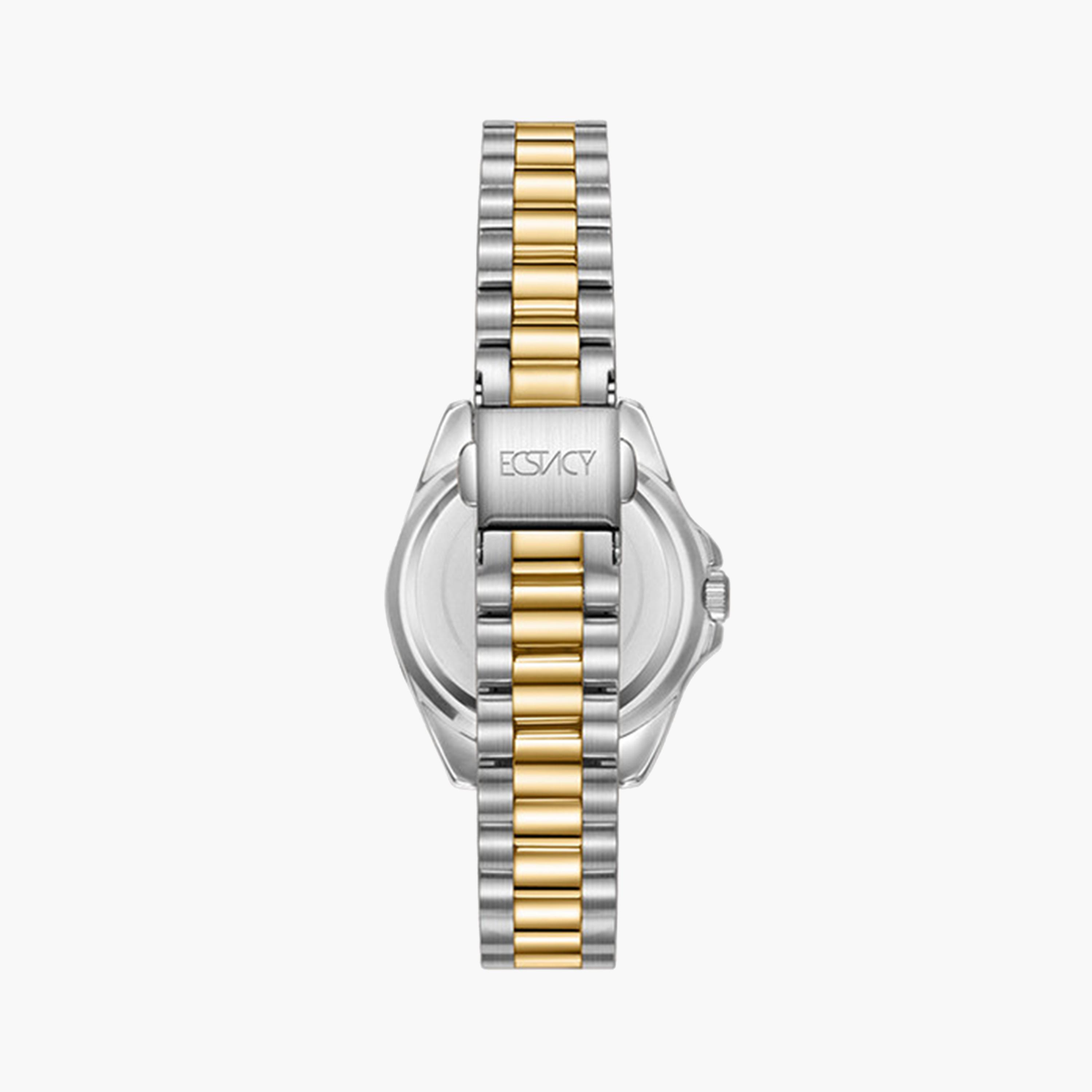 Ecstacy Women's 32 MM Gold Analog Stainless Steel Strap Watch | E24504-TBTH-women-watchesandjewellery-watches-image-3