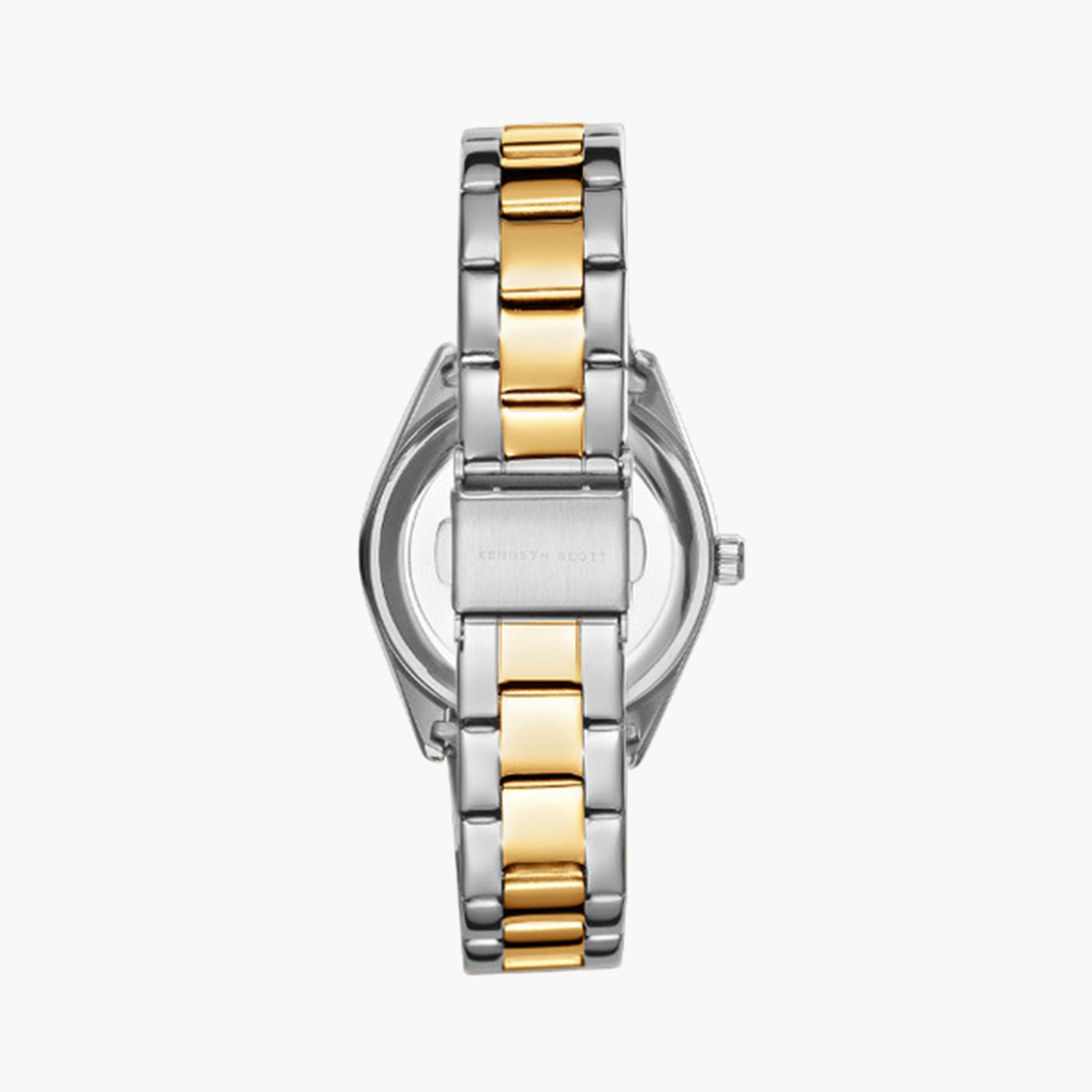 كينيث سكوت- ساعة تناظرية للنساء بسوار من الستانلس ستيل 33 ملم باللون الفضي | K24509-TBTW-women-watchesandjewellery-watches-image-3