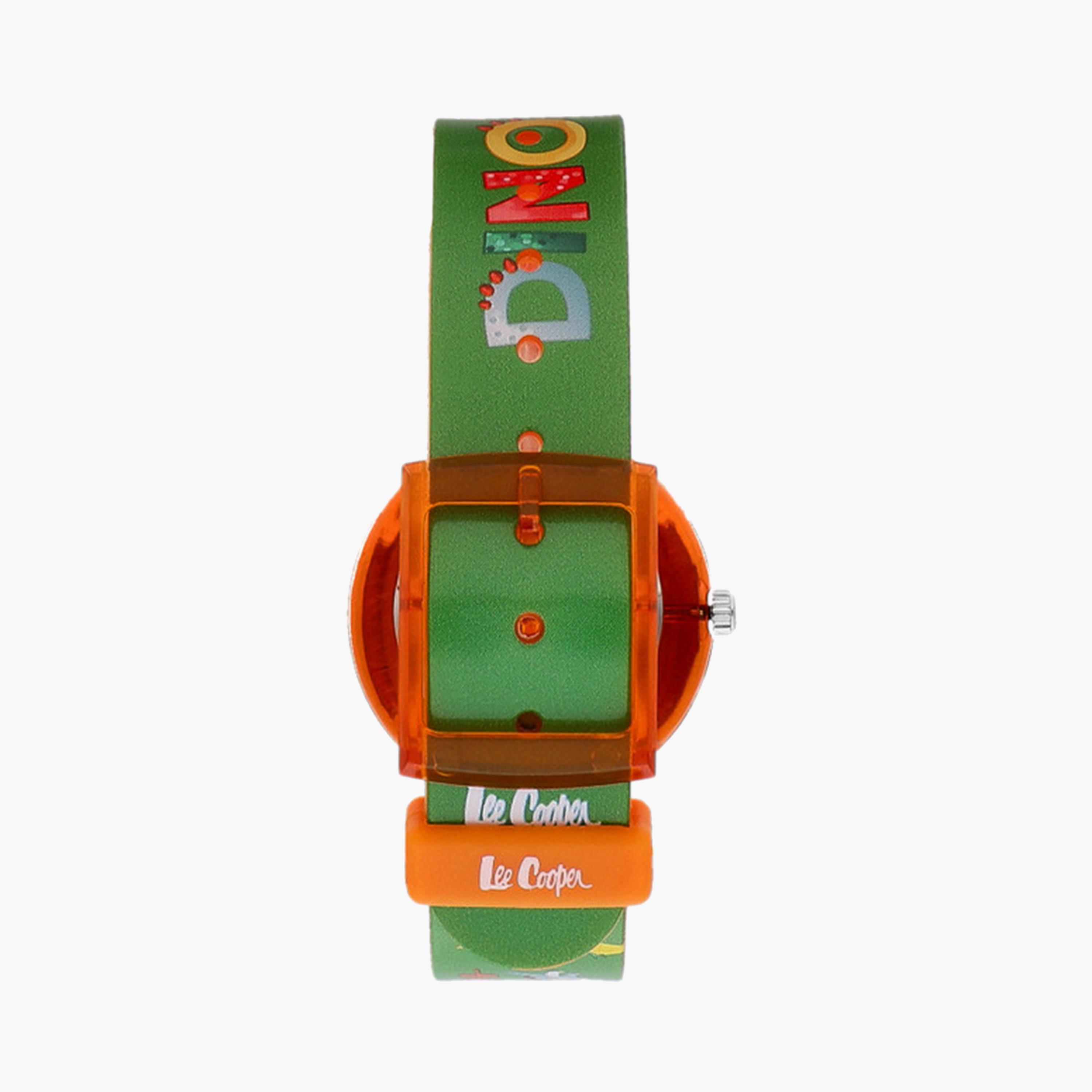 لي كوبر- ساعة تناظرية للأطفال بسوار سيليكون 30 ملم باللون الأخضر | LC.K.4.777-girls-accessories-watches-image-3
