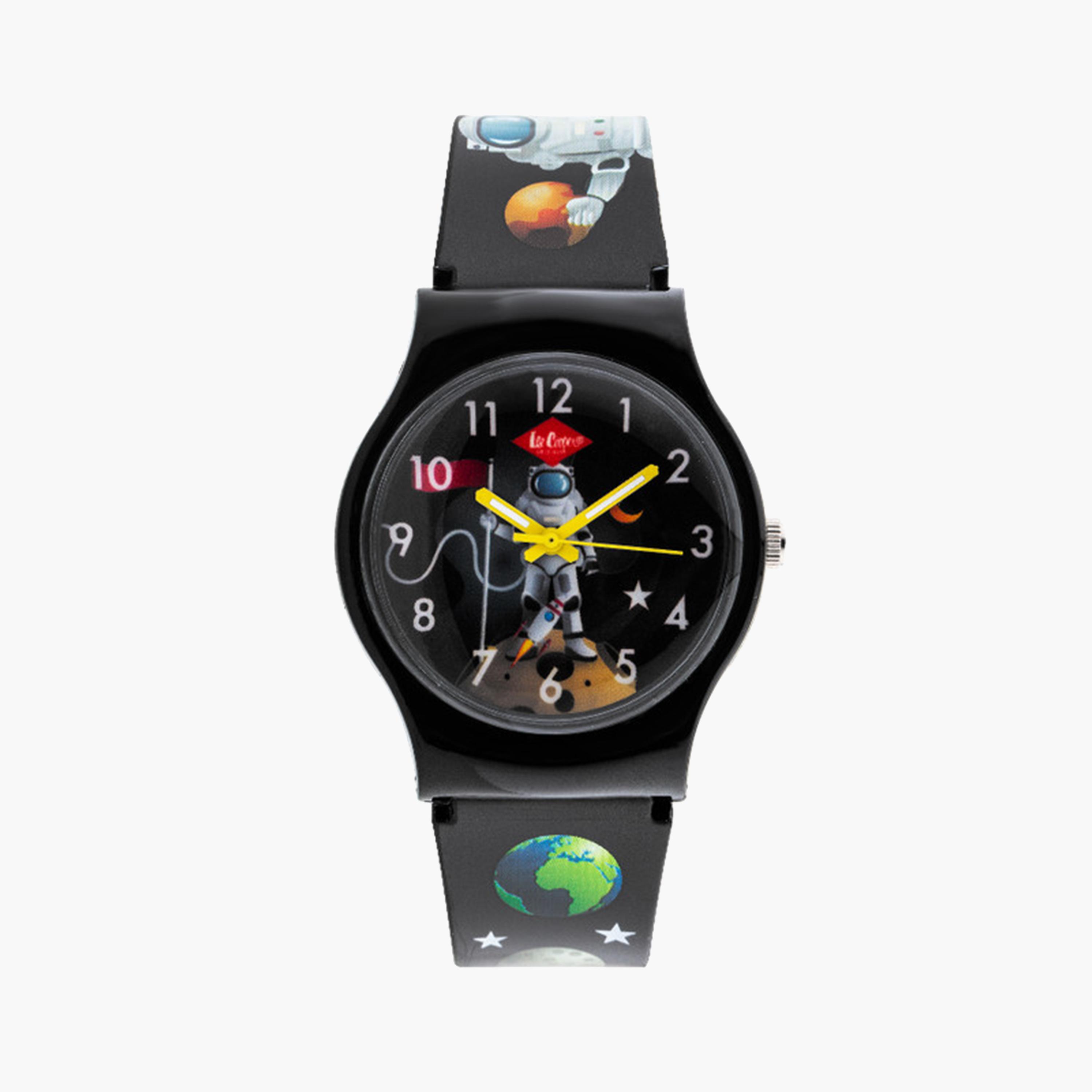 لي كوبر- ساعة تناظرية للأطفال بسوار سيليكون 34 ملم باللون الأبيض | LC.K.1.651-girls-accessories-watches-image-1