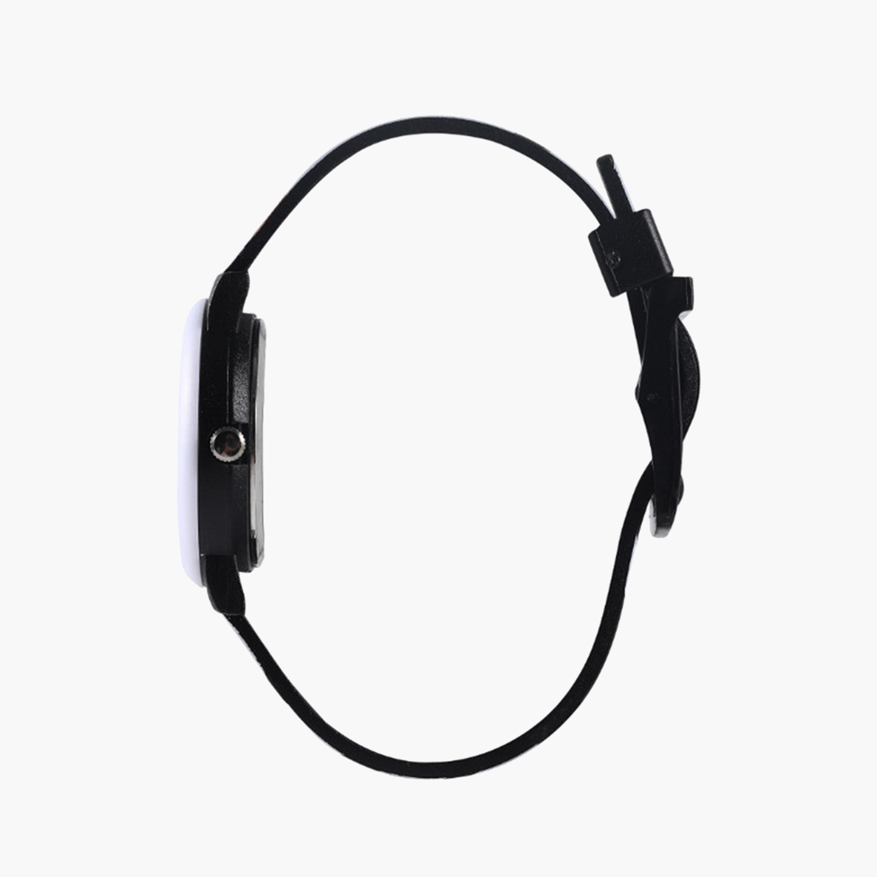 Lee Cooper Kid's 30 MM Black Analog Silicone Strap Watch | LC.K.2.636-girls-accessories-watches-image-2
