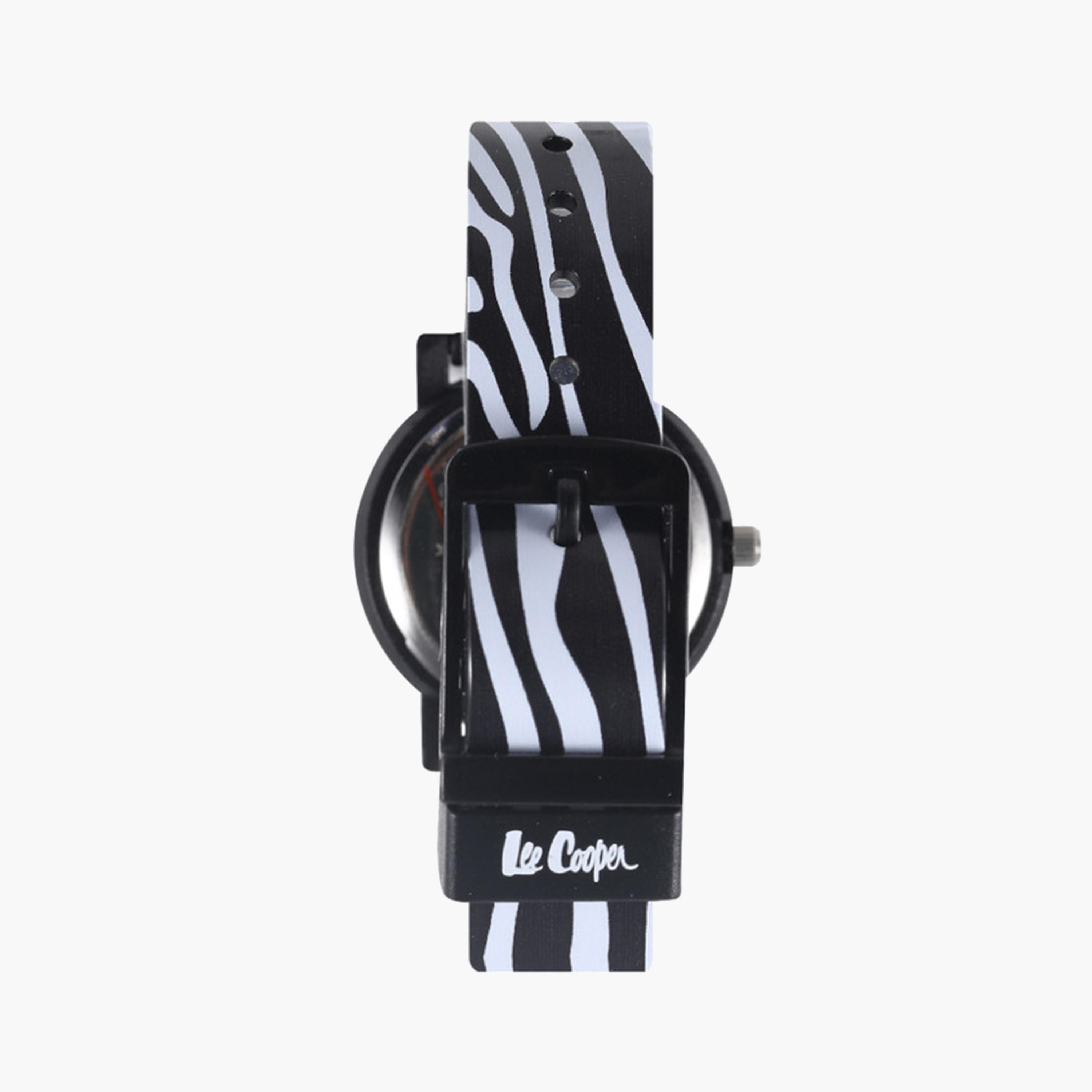 Lee Cooper Kid's 30 MM Black Analog Silicone Strap Watch | LC.K.2.636-girls-accessories-watches-image-3