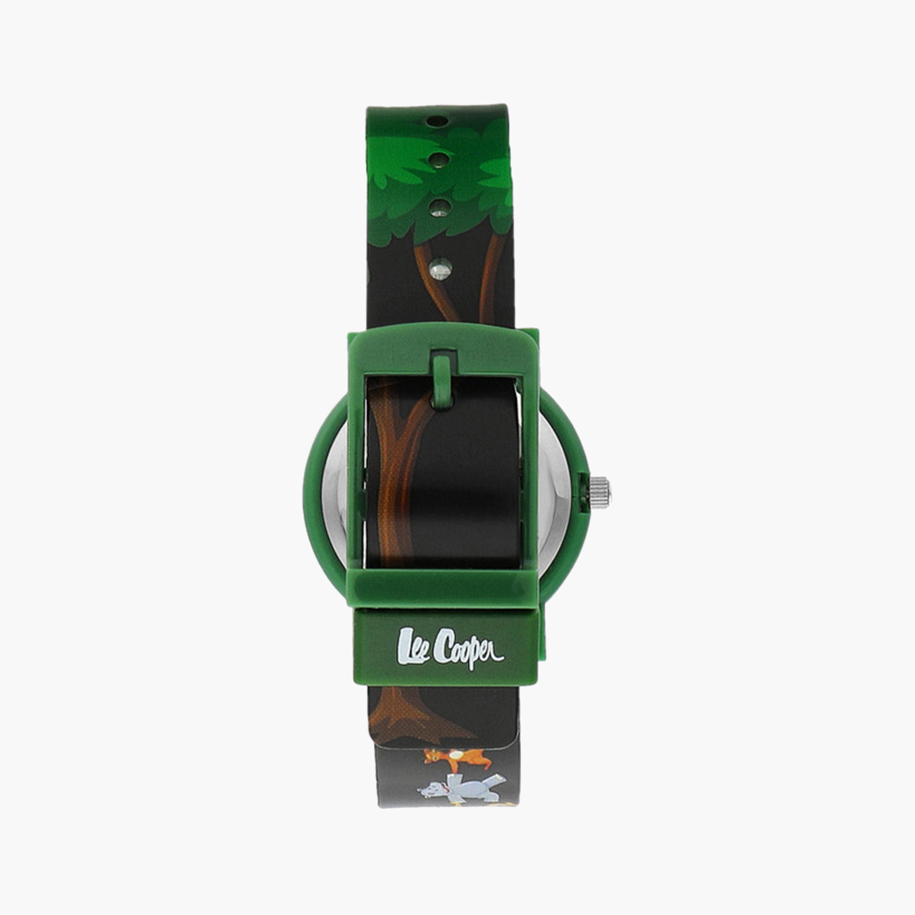 لي كوبر- ساعة تناظرية للأطفال بسوار سيليكون 30 ملم باللون الأخضر | LC.K.2.731-girls-accessories-watches-image-3