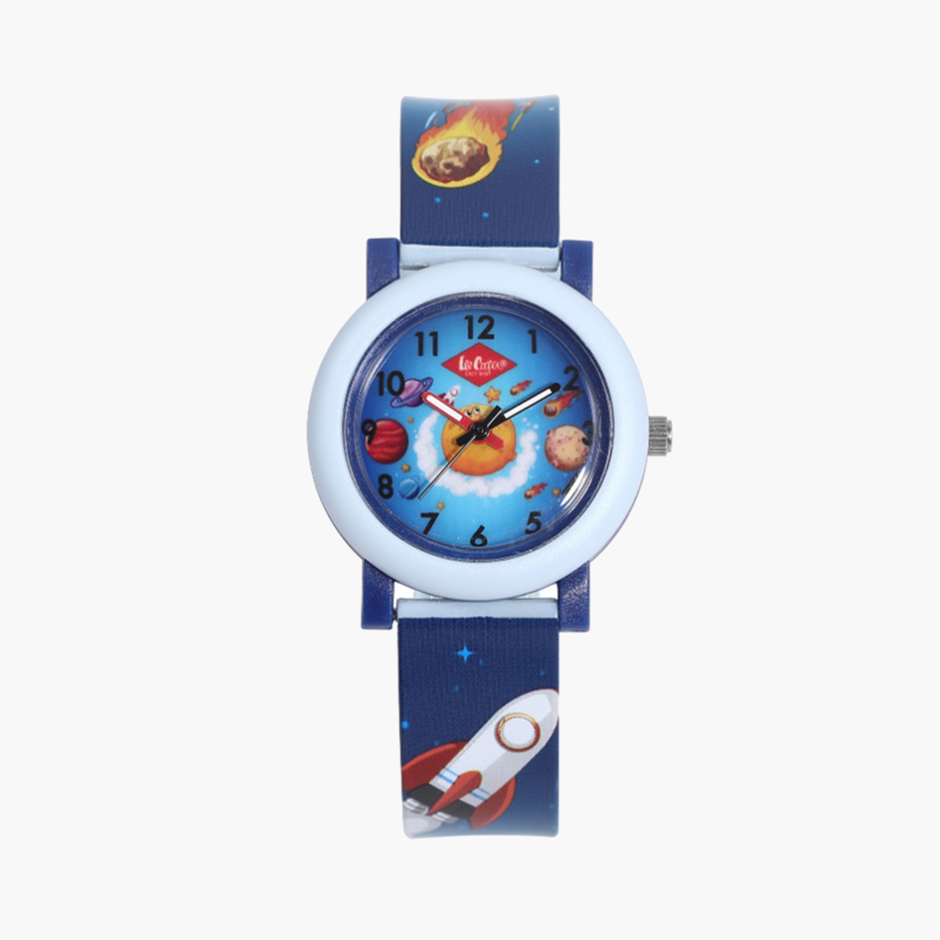 Lee Cooper Kid's 30 MM Blue Analog Silicone Strap Watch | LC.K.2.999-girls-accessories-watches-image-1