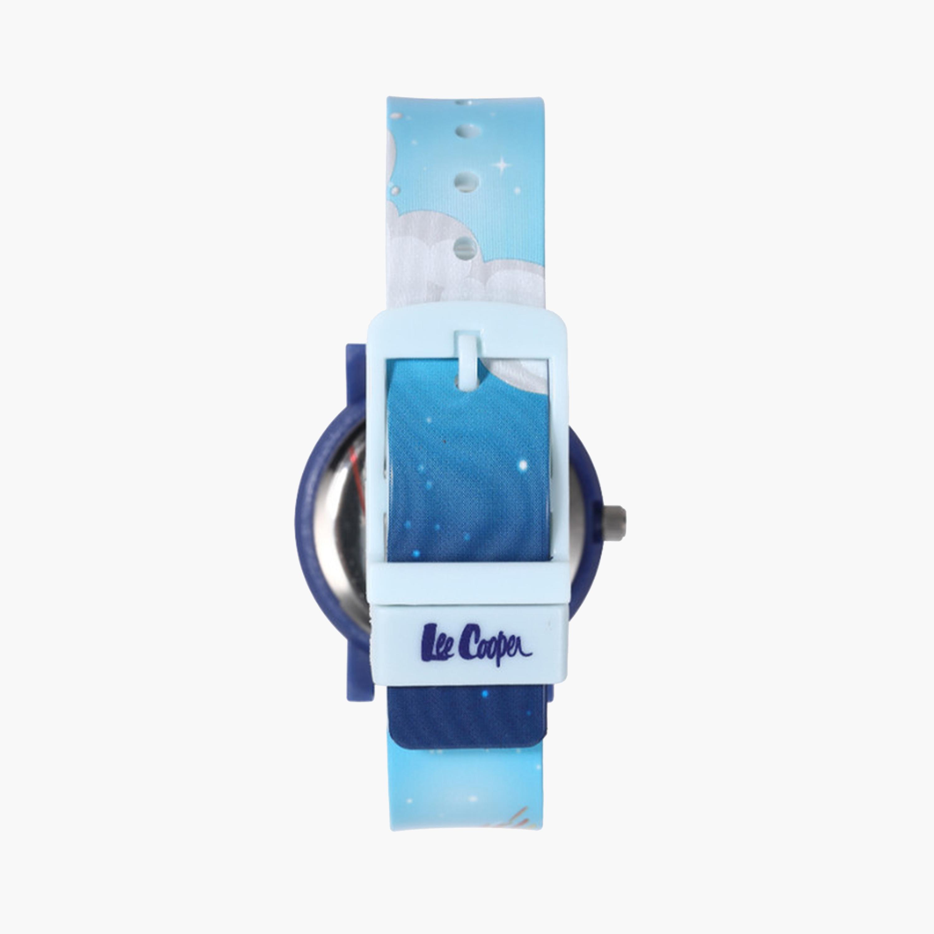 Lee Cooper Kid's 30 MM Blue Analog Silicone Strap Watch | LC.K.2.999-girls-accessories-watches-image-3
